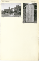 Gamla Sal kyrka. Runsignum Vg 104