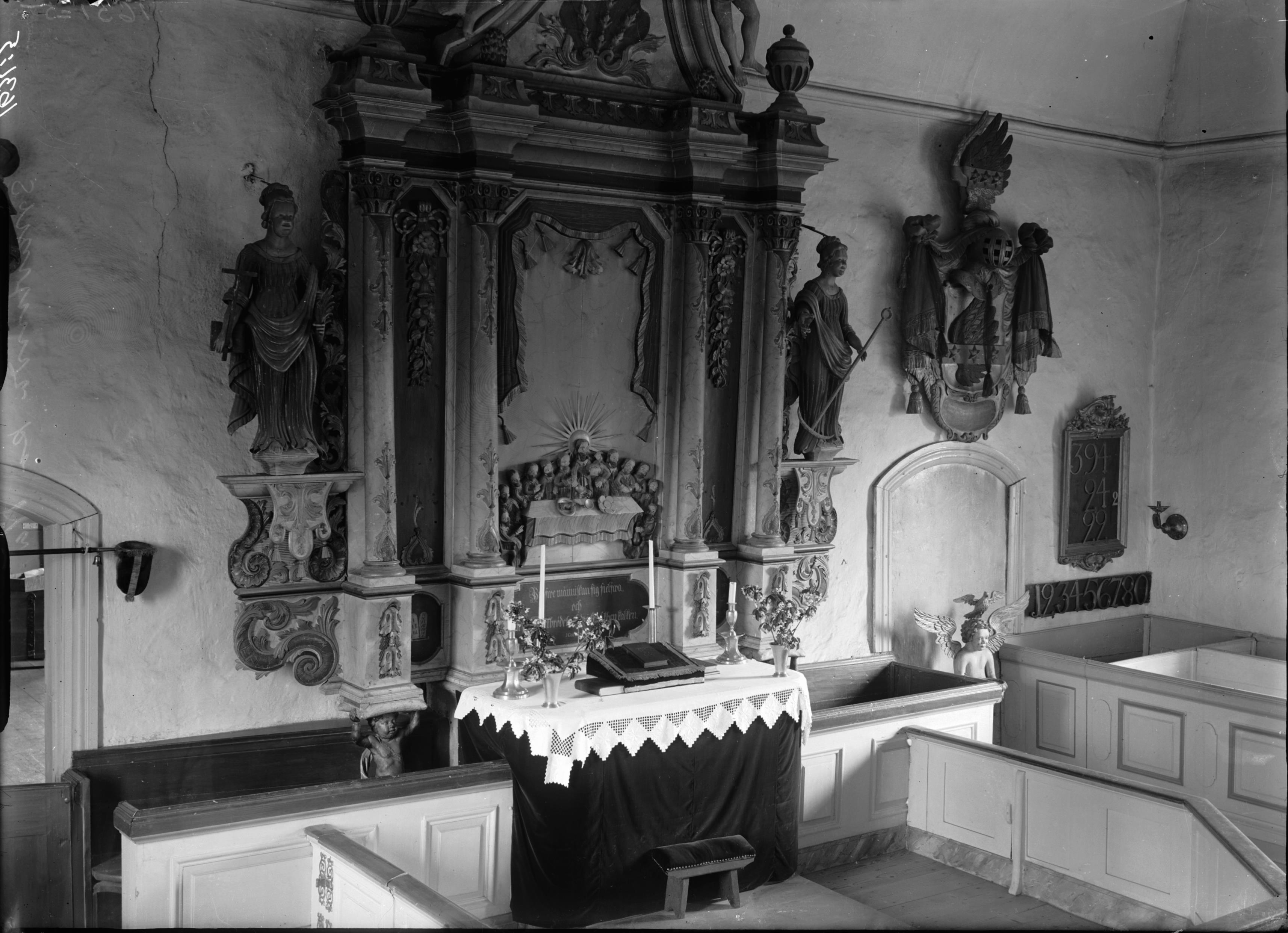 Bertil Waldén, Snavlunda kyrka