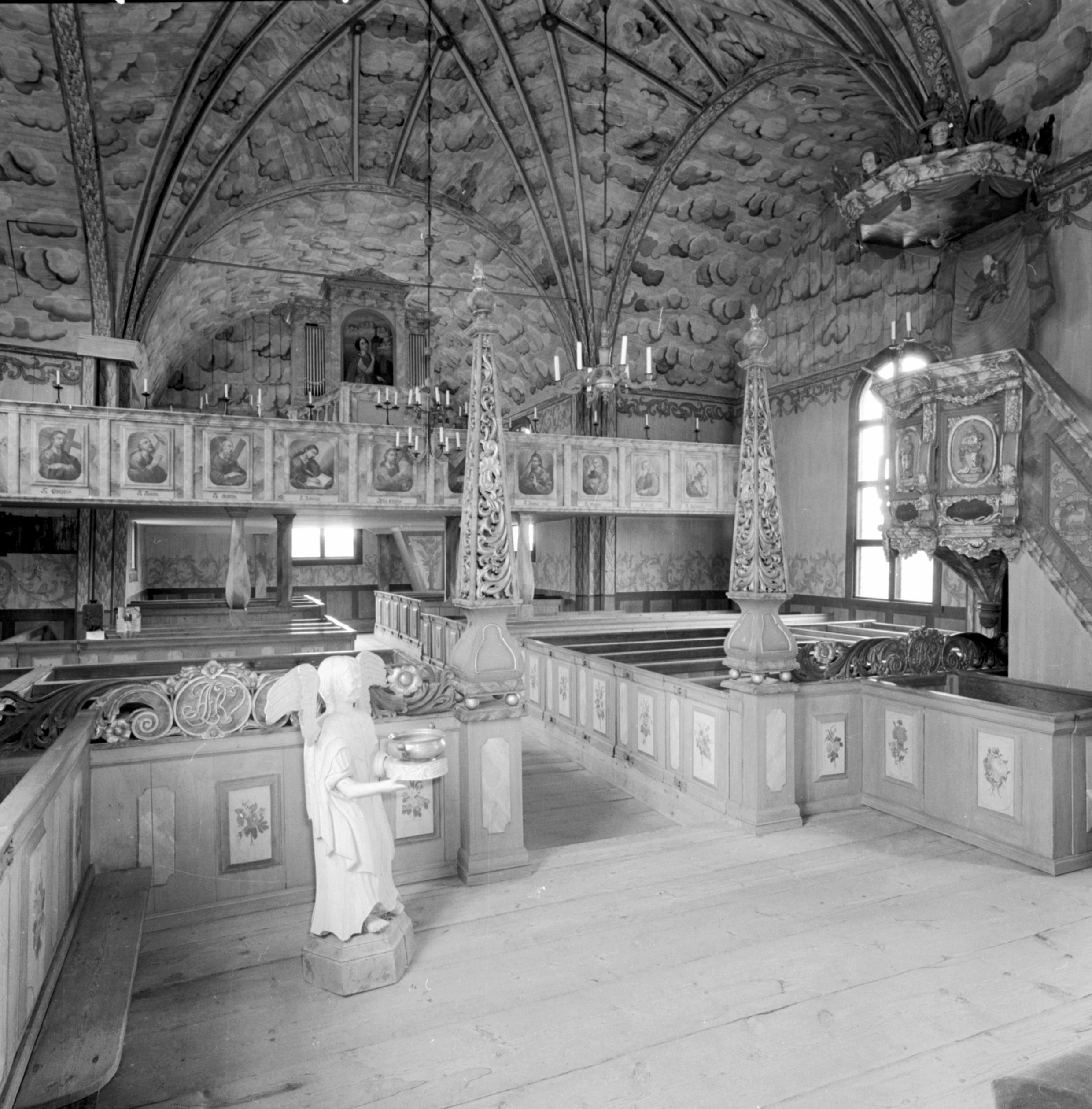 Nils Lagergren, Älvros gamla kyrka