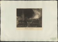 Eldsvådan på Riddarholmen.[Bild]