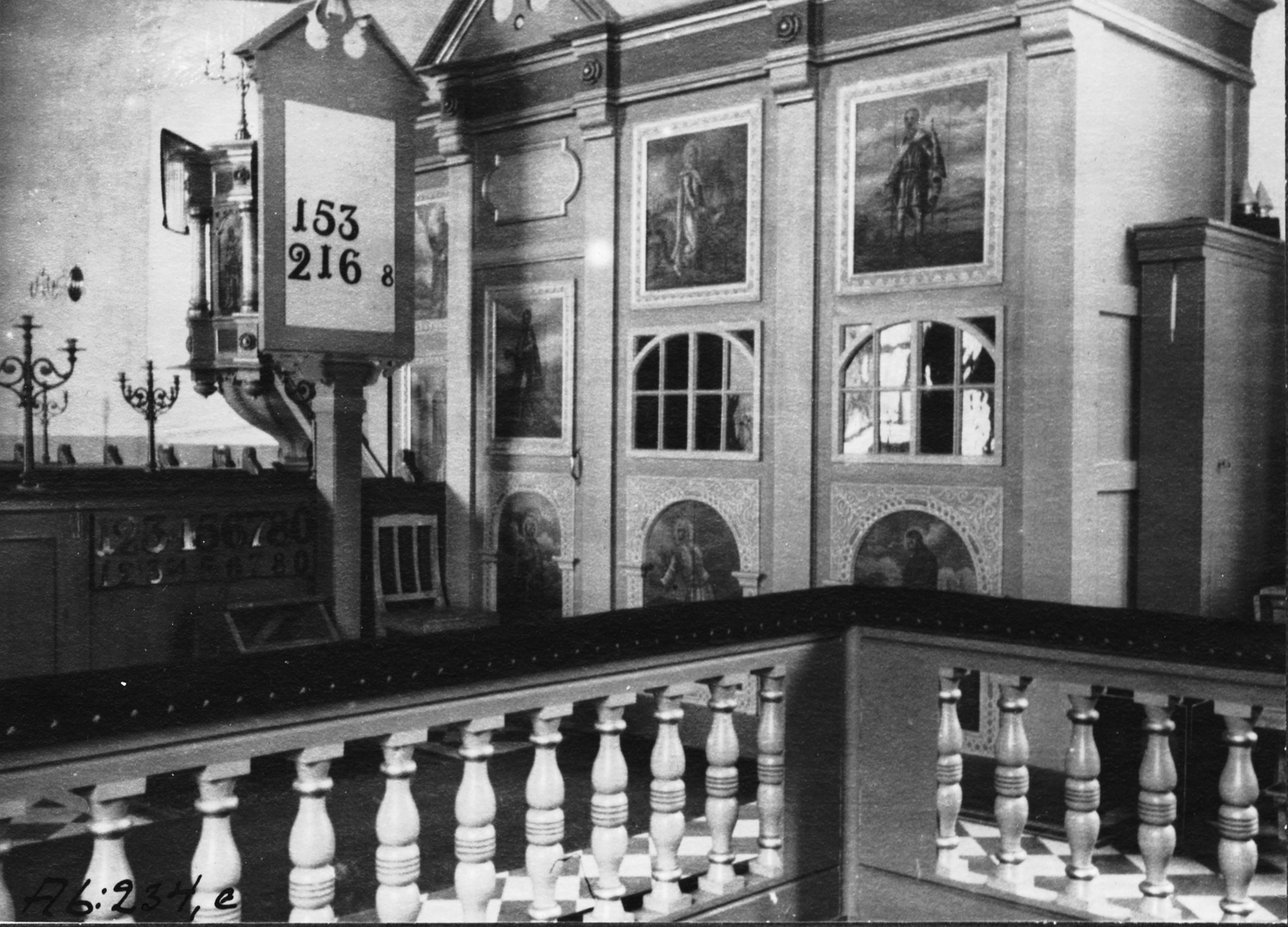 Bertil Berthelson, Svarteborgs kyrka