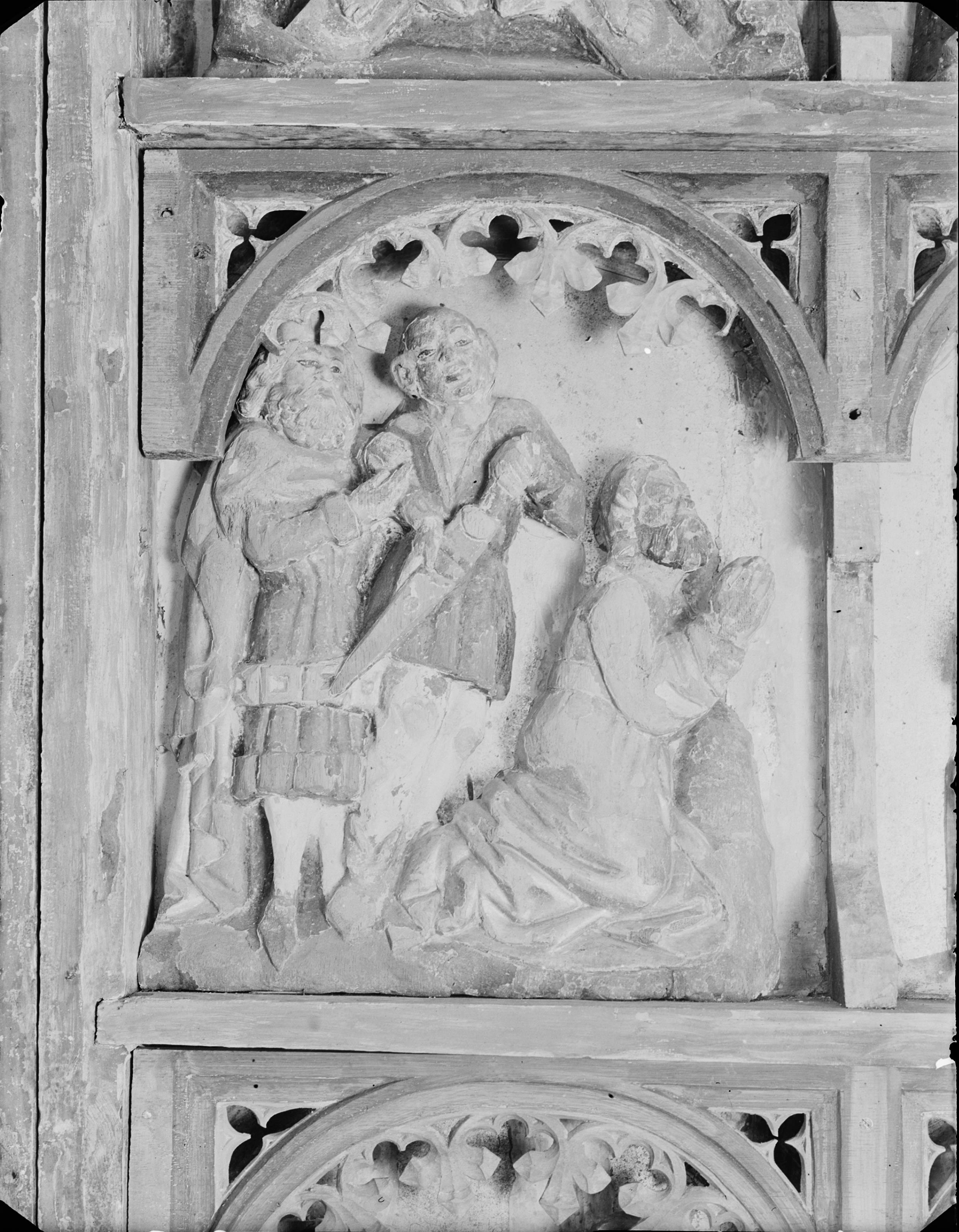Iwar Anderson, Bälinge kyrka
