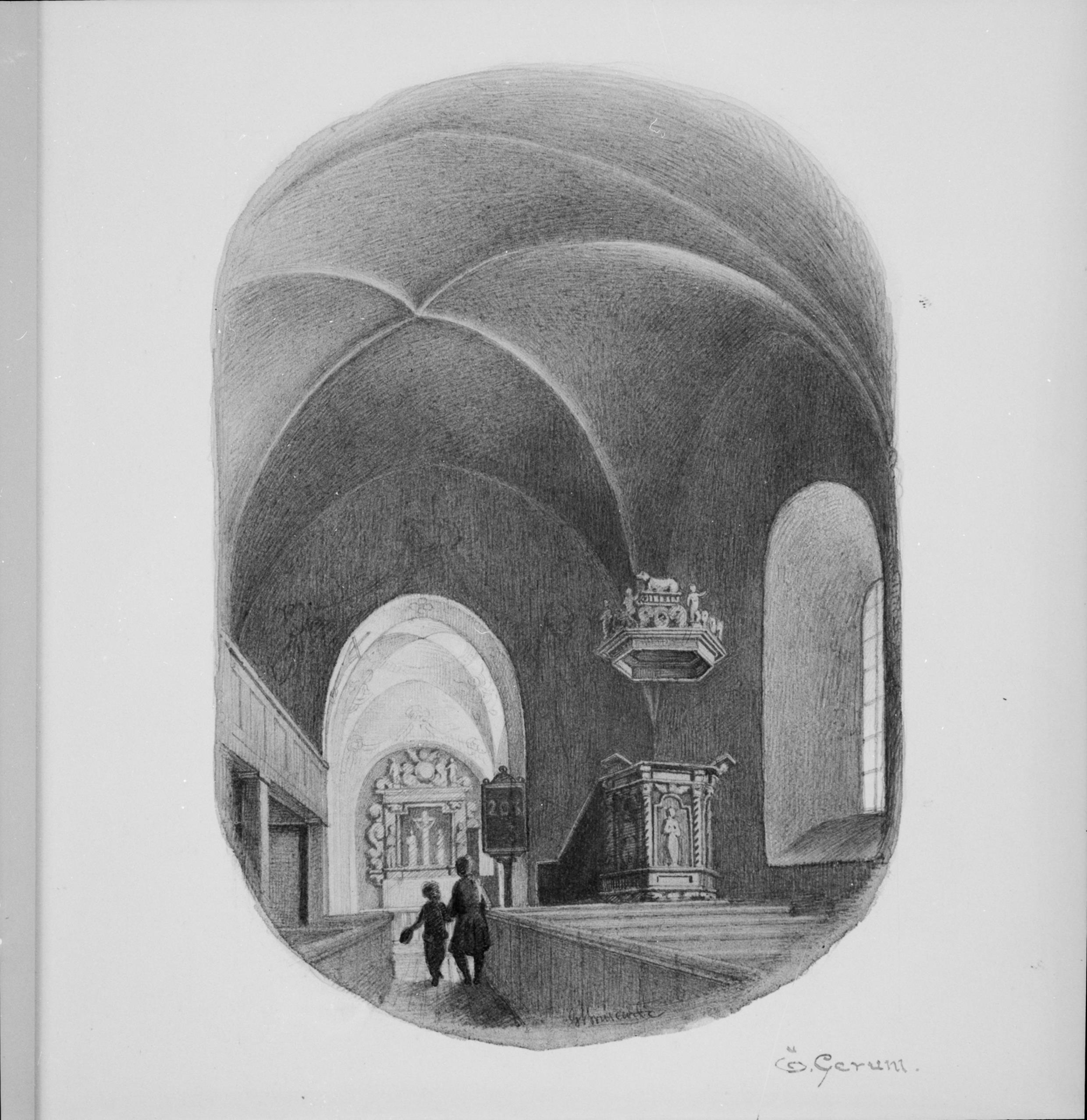 Nils Lagergren, Östra Gerums kyrka