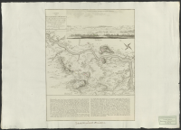 Charta öfver situationerne vid Wärrelä, svenska och ryska arméernas läger, samt de här å ömse sidor anlagde förskantsningar och batterier år 1789 och 1790, då freden slöts här sidstnämde år..[Kartografiskt material]