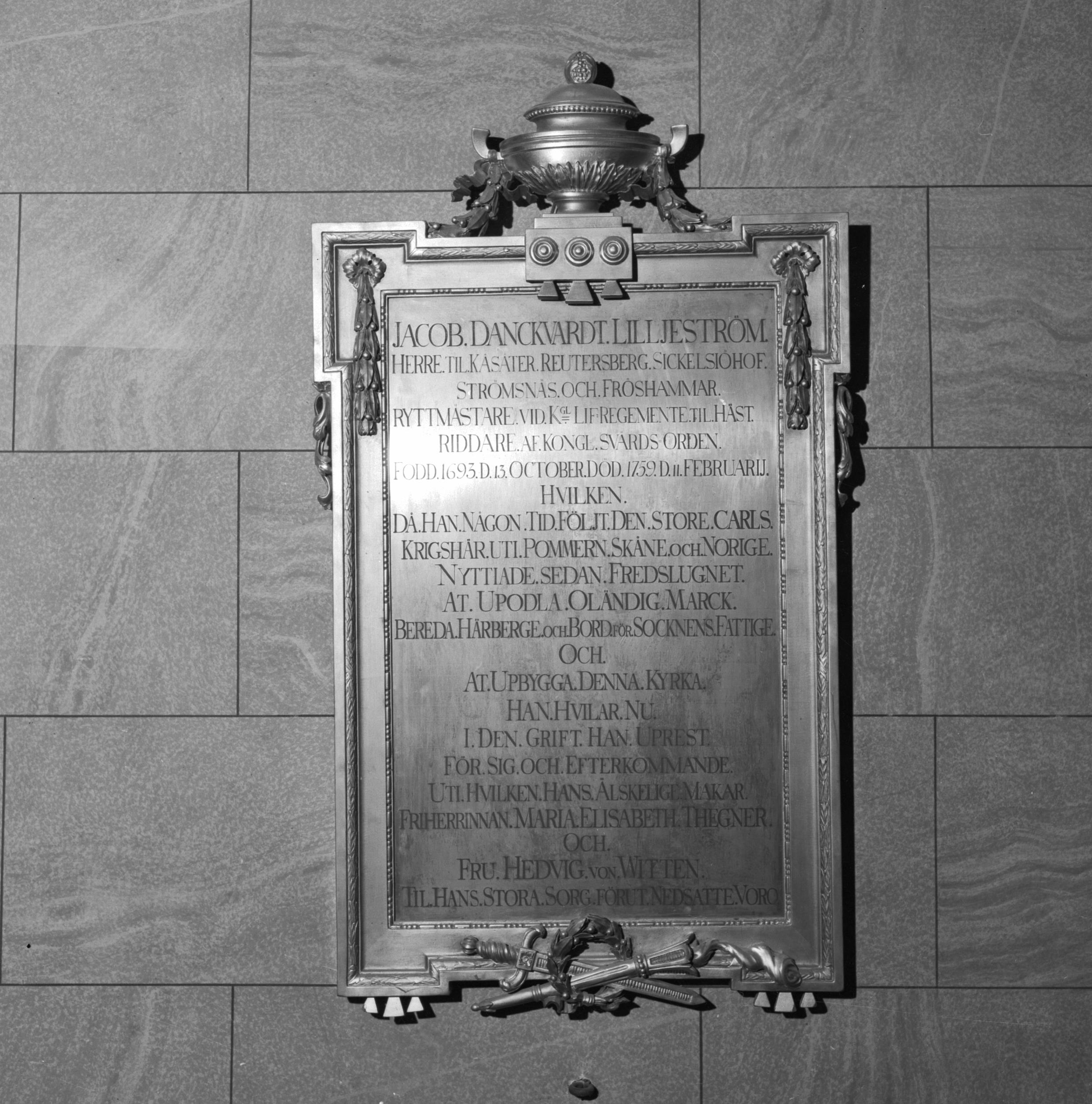 Nils Lagergren, Götlunda kyrka
