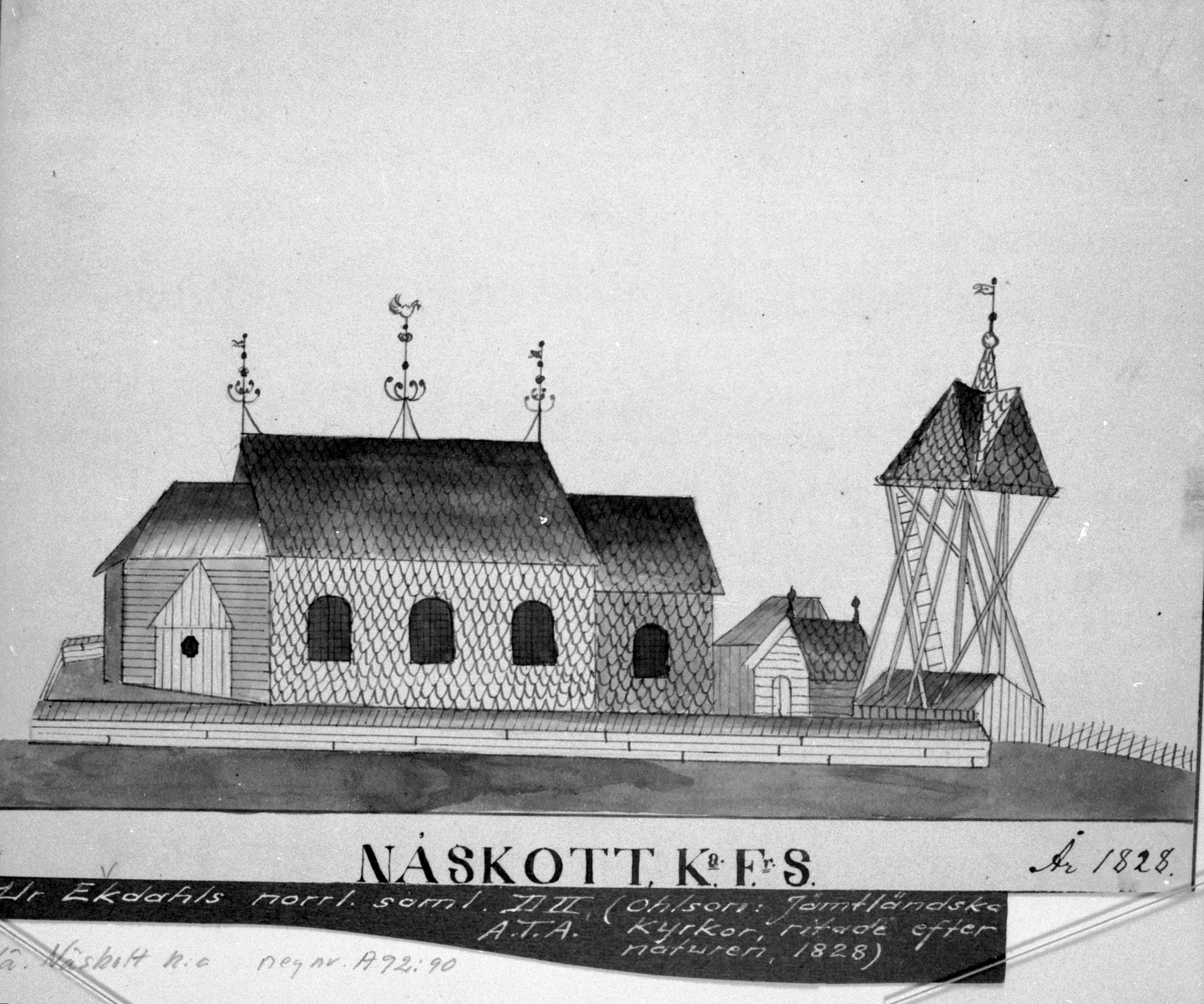 Nils Lagergren, Näskotts kyrka