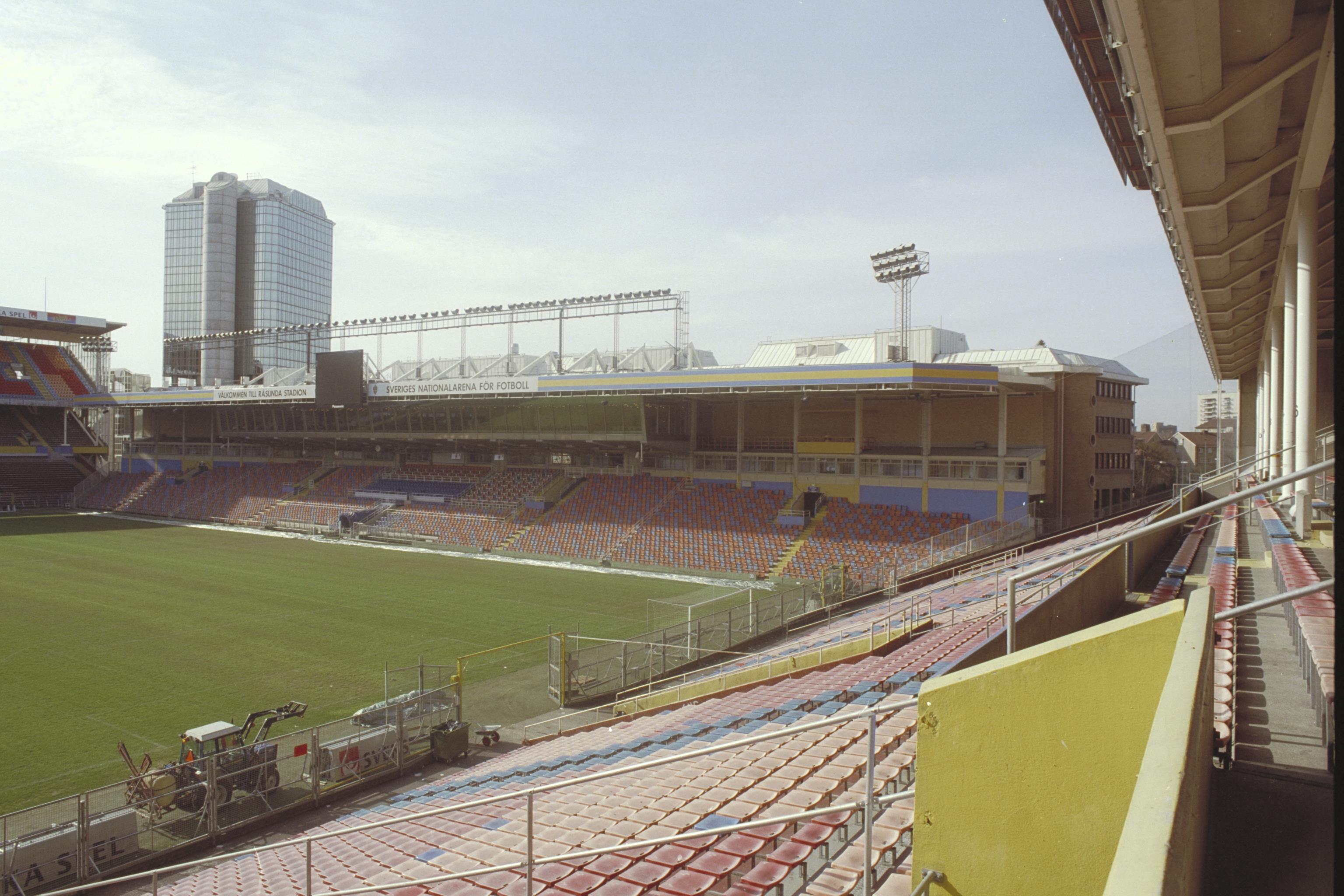 Bengt A Lundberg, Råsunda Fotbollsstadion