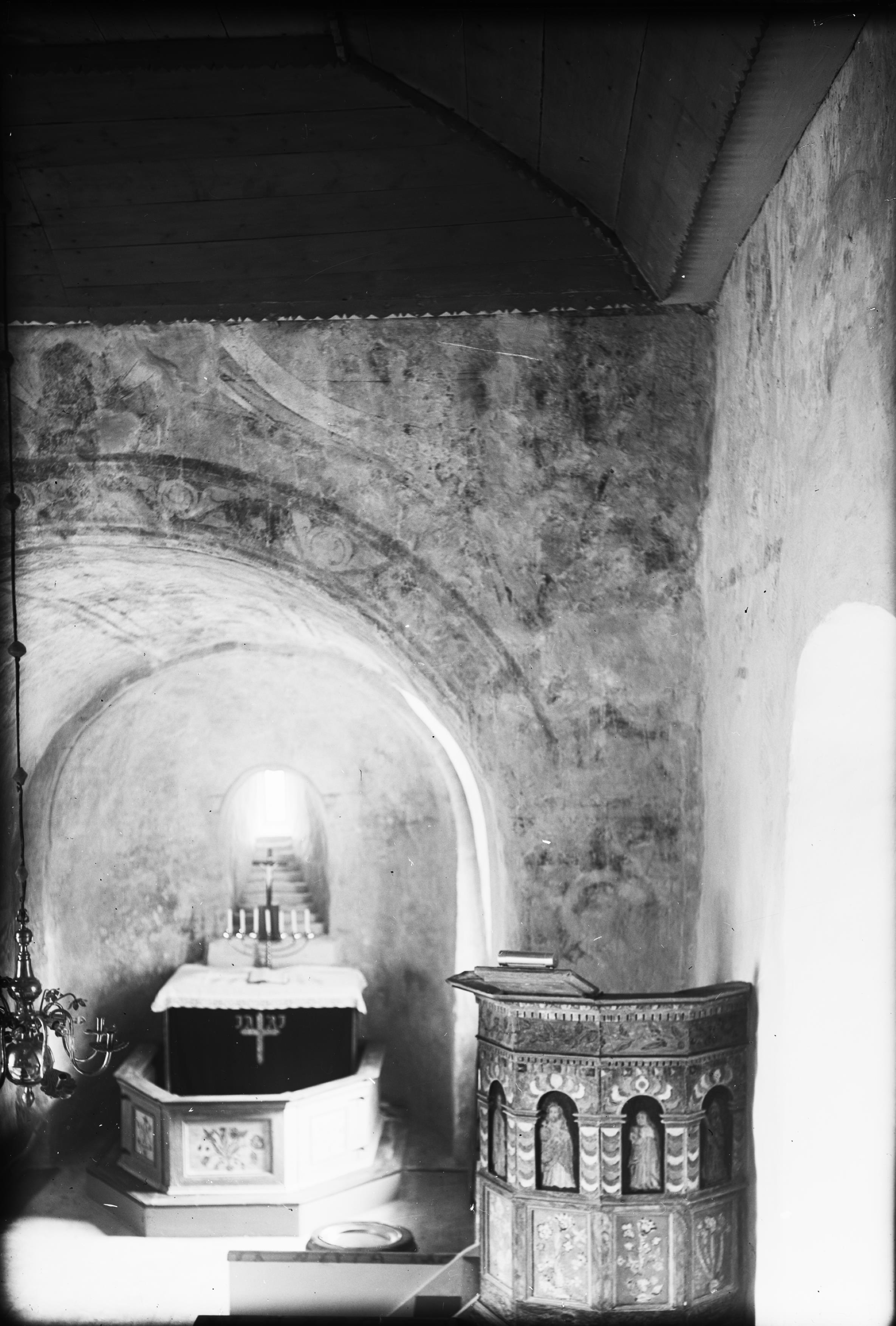 Olle Hellström, Eriksbergs gamla kyrka