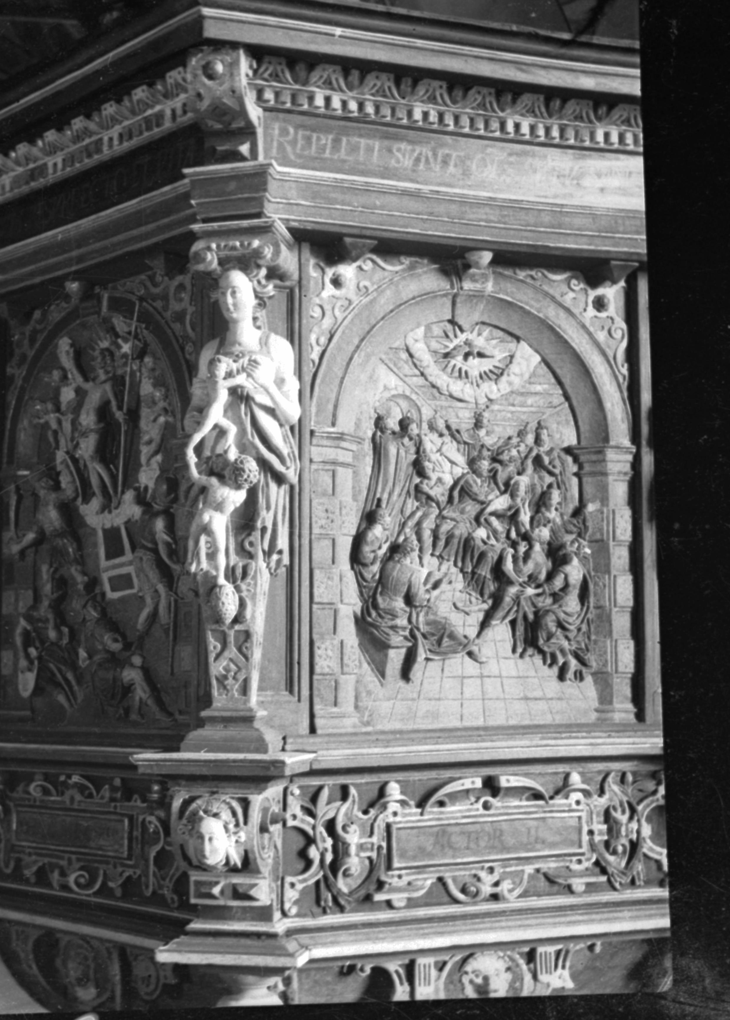 Osvald Owald, Stora Köpinge kyrka
