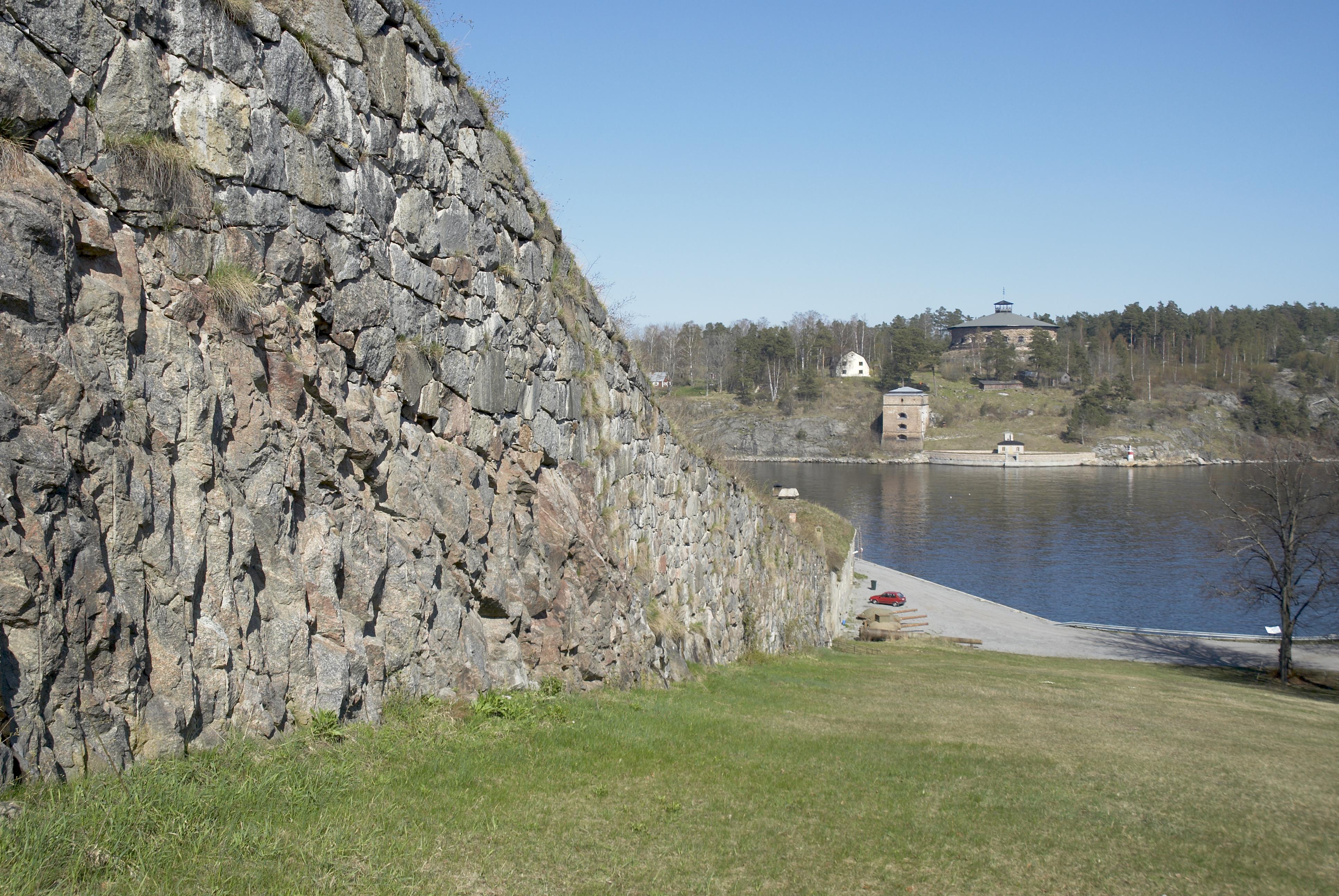 Bengt A Lundberg, Oscar-Fredriksborgs fästning