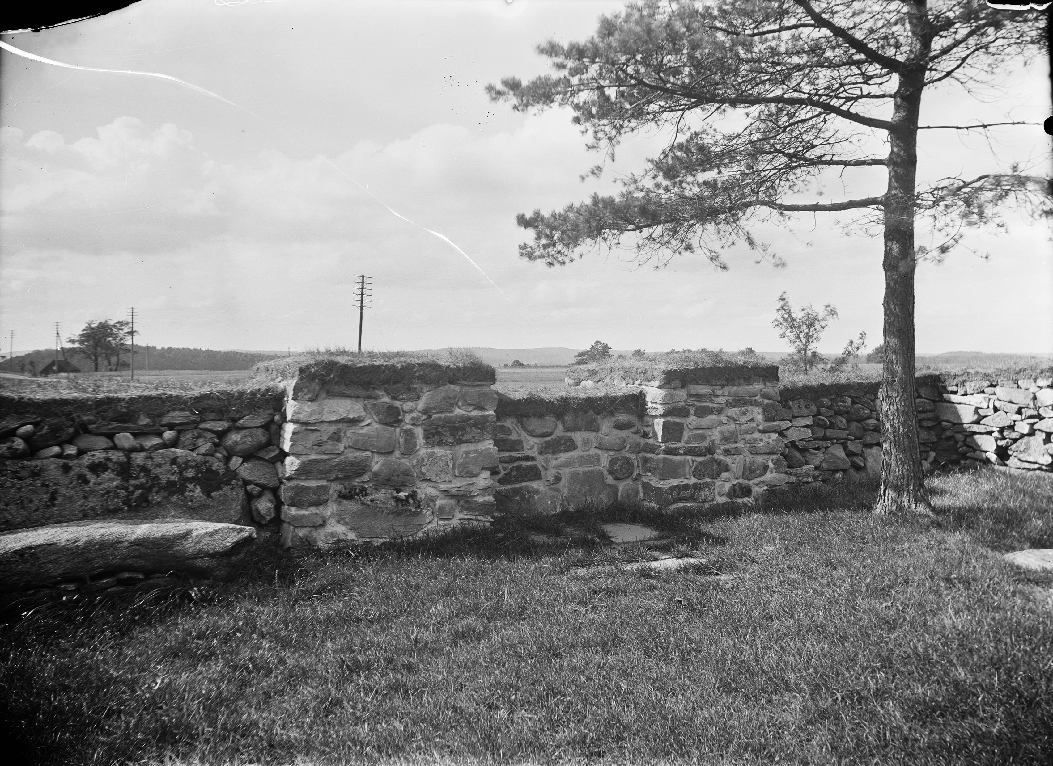 Axel Forssén, Skallsjö kyrkoruin