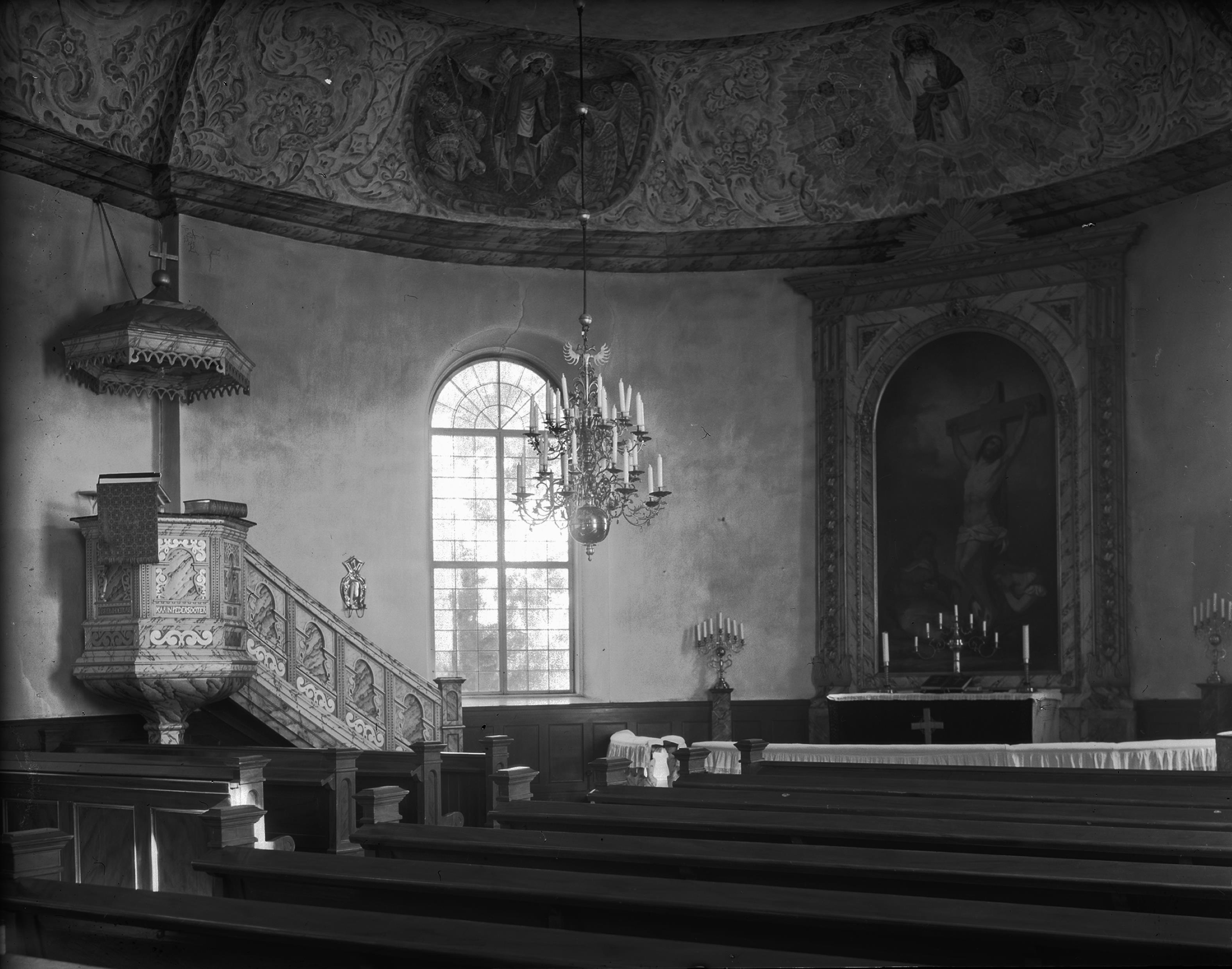 Olle Hellström, Toarps kyrka
