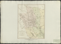 Charta öfver Elfdals socken med delar af kringliggande socknar i Öster Dalarne, författad år 1804, att visa belägenheten af der befintliga och då kända porfyrberg,.[Kartografiskt material]