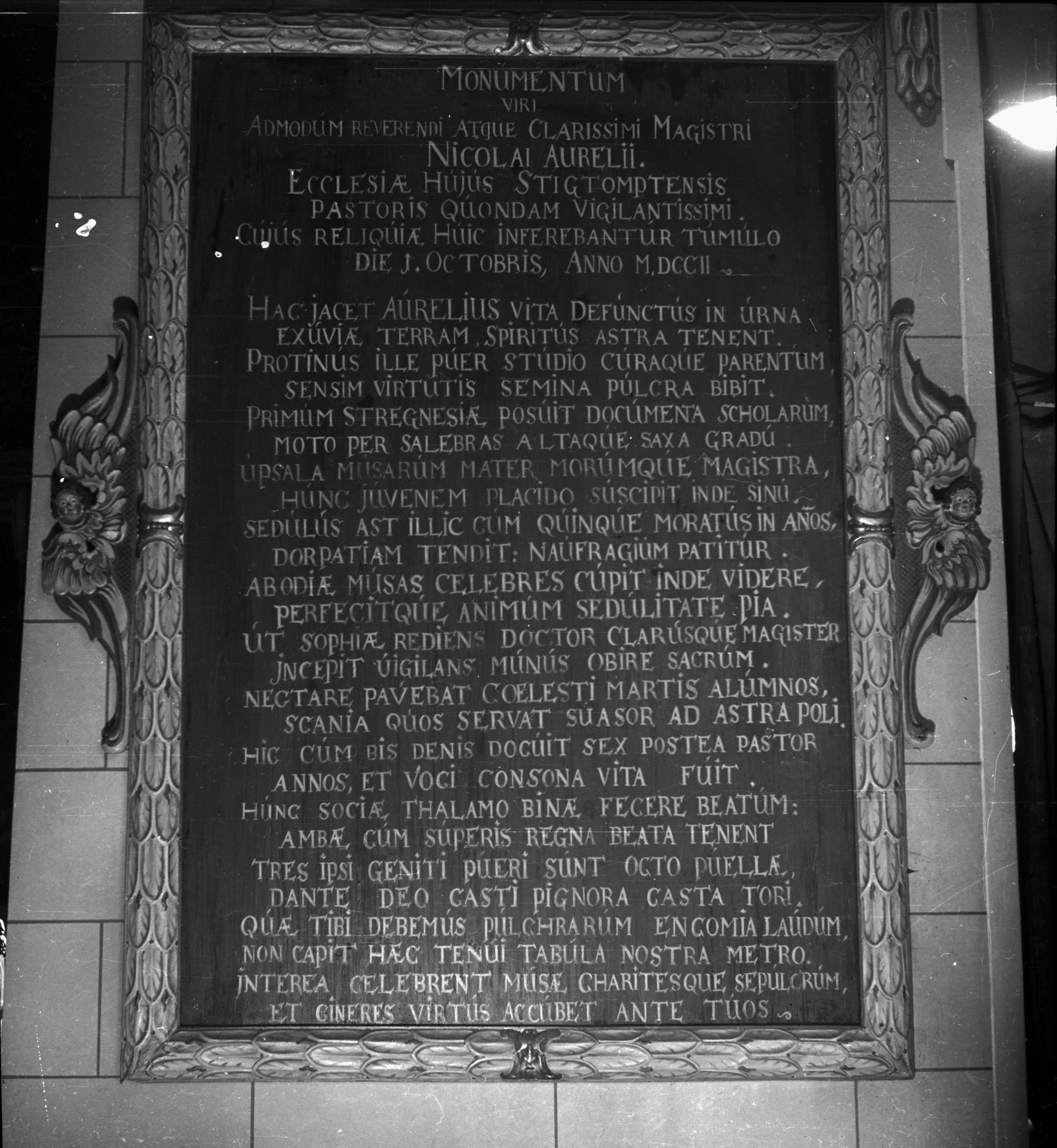Ivar Schnell, Stigtomta kyrka