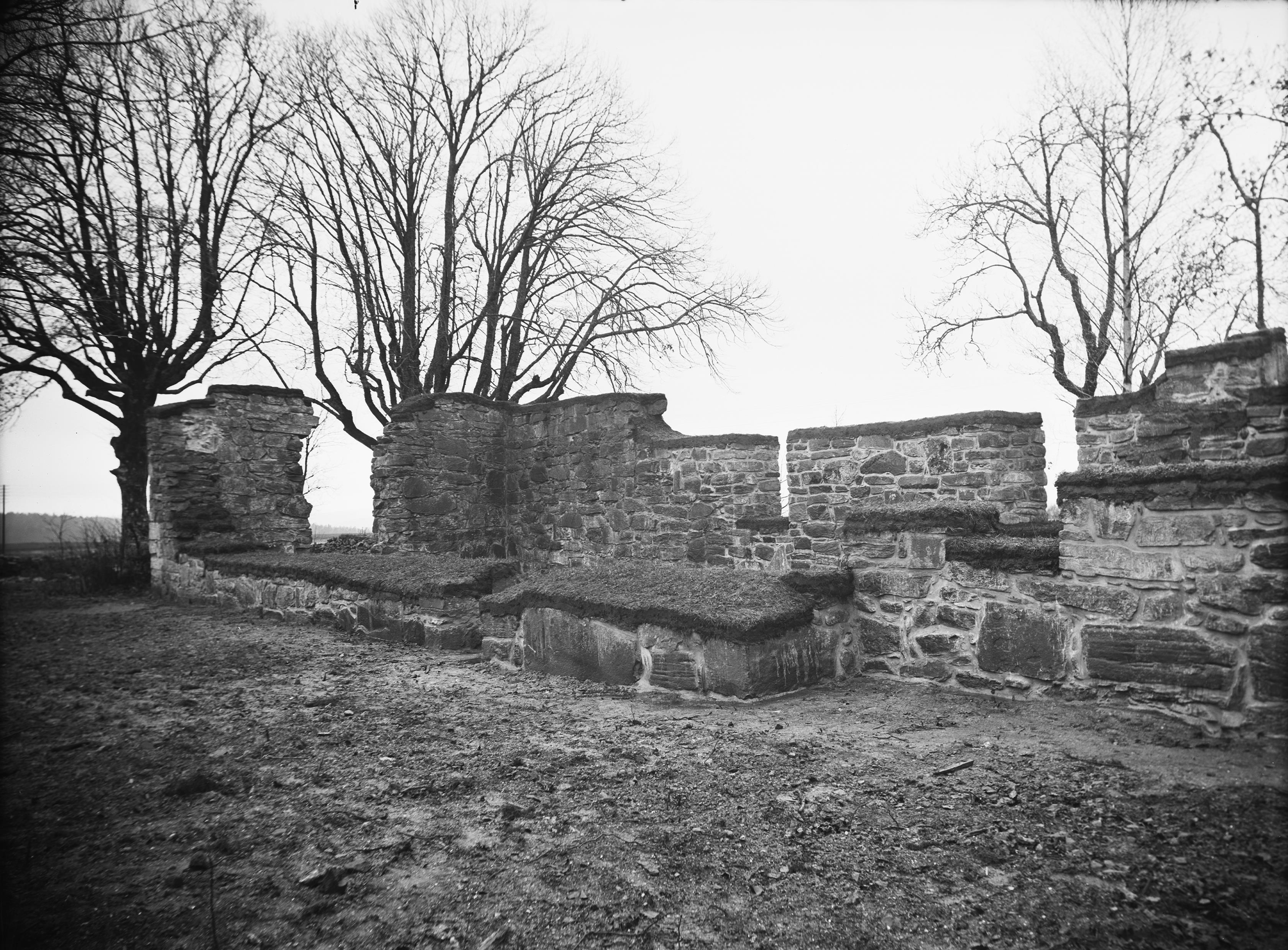 Axel Forssén, Skallsjö kyrkoruin