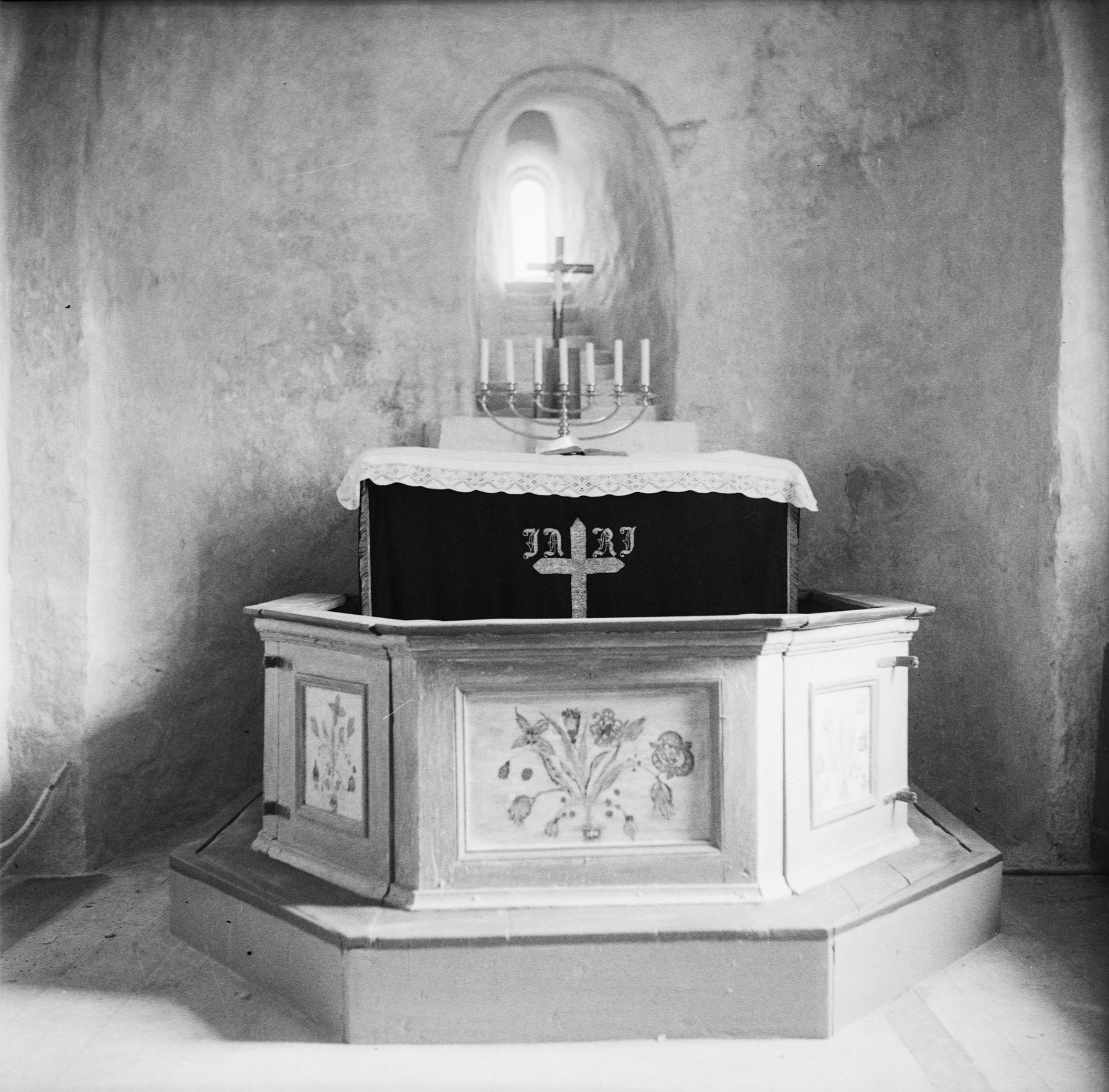 Olle Hellström, Eriksbergs gamla kyrka