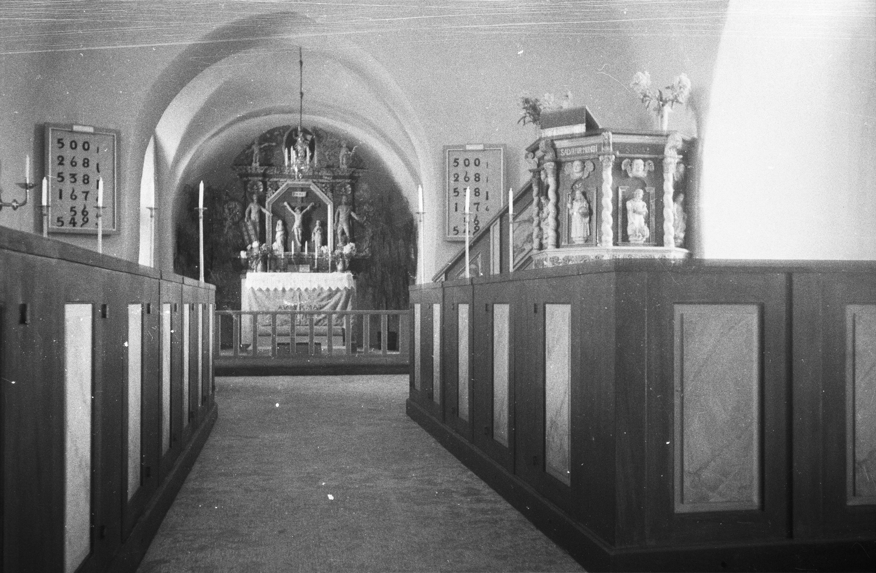 Bertil Berthelson, Skörstorps kyrka