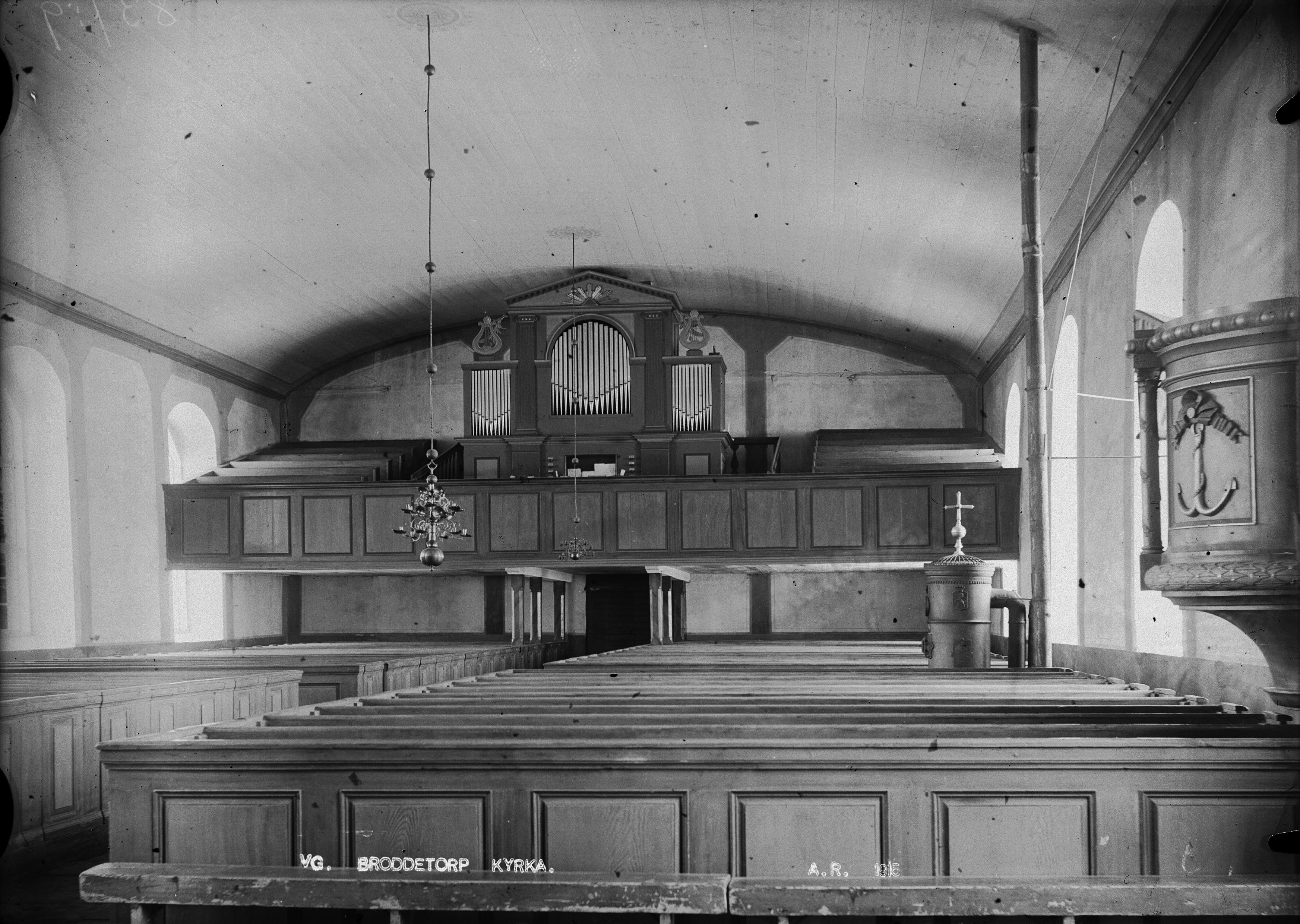 Anders Roland, Broddetorps kyrka