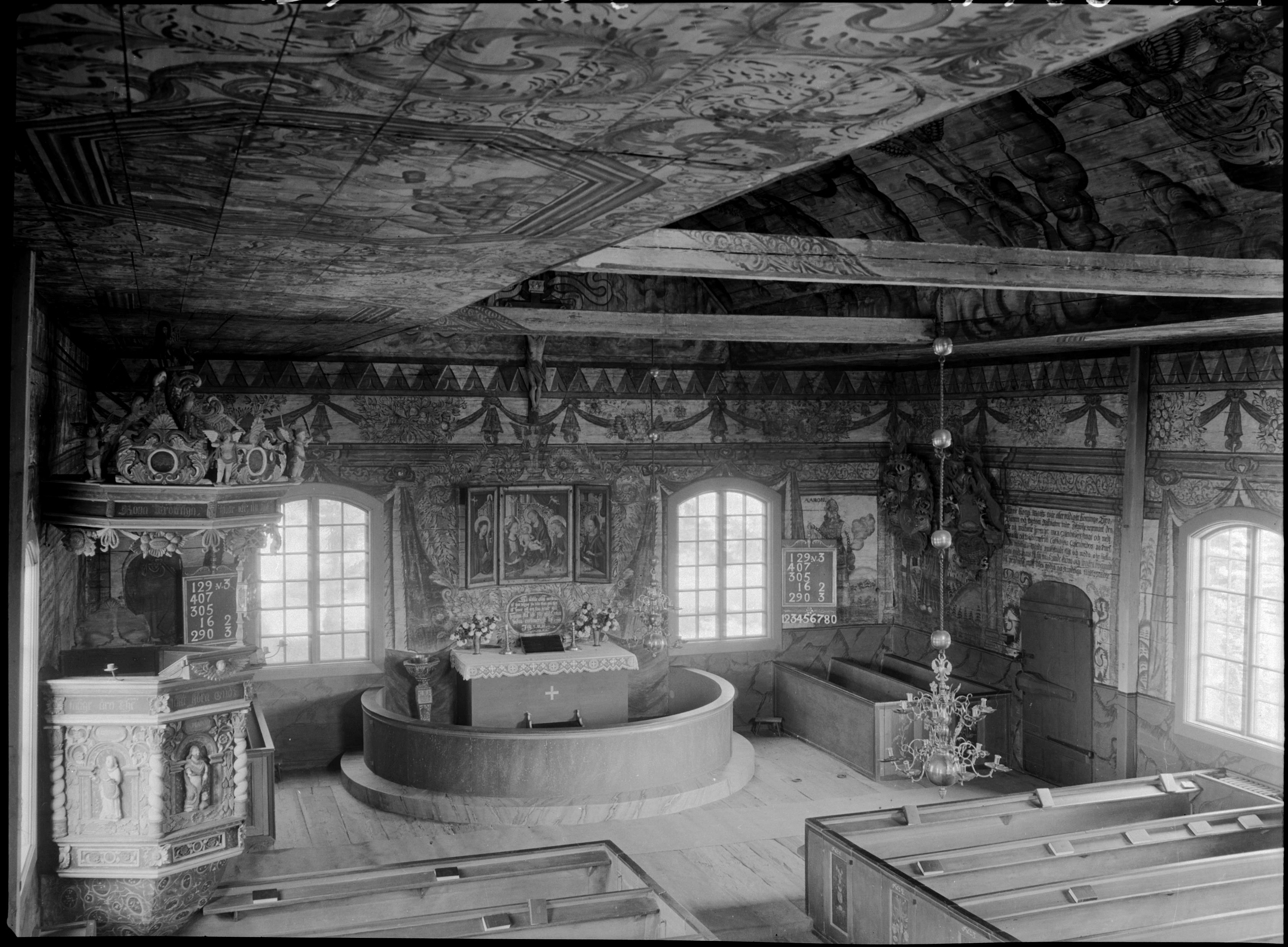 Iwar Anderson, Djursdala kyrka