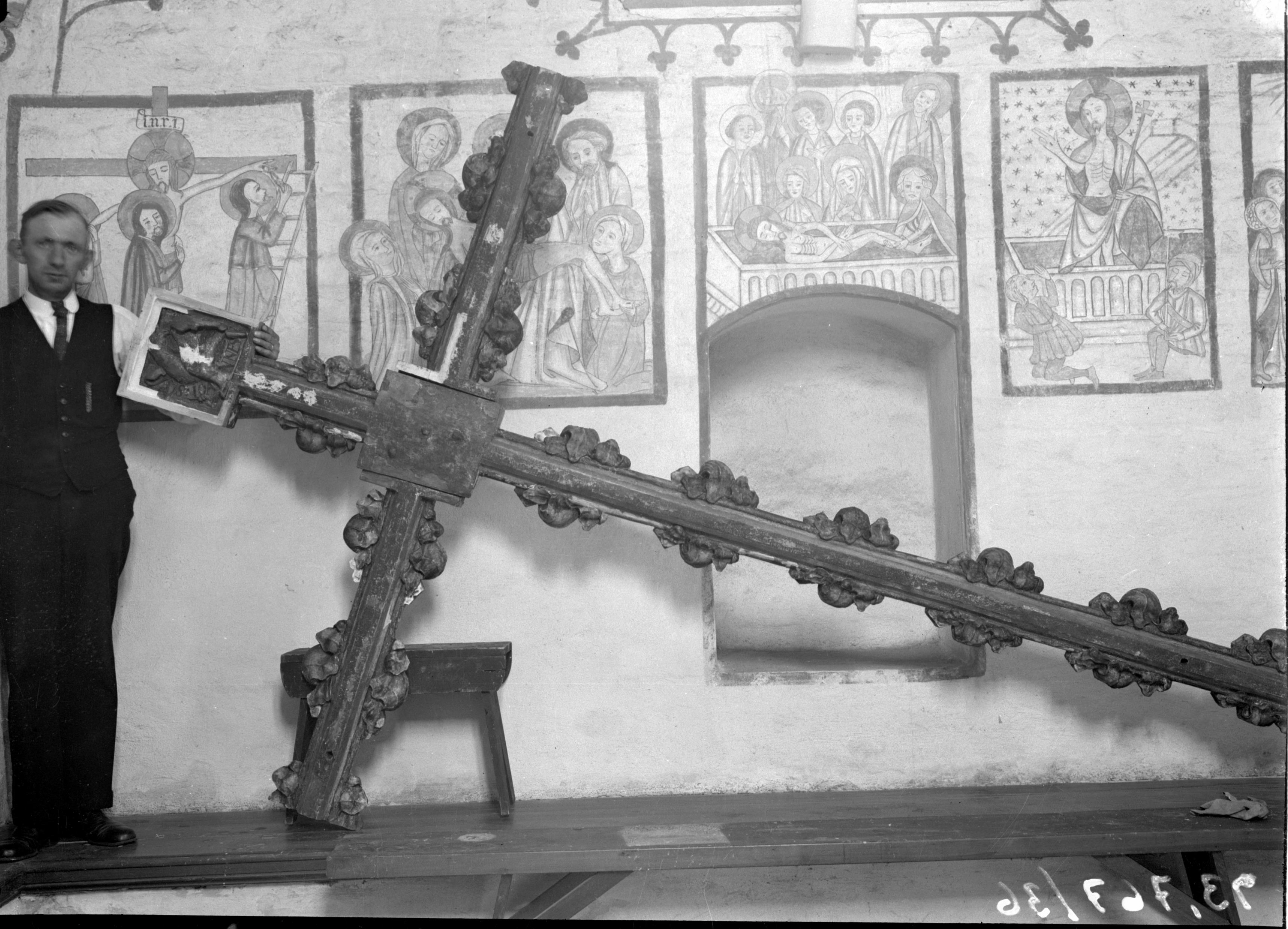 Sven Wahlgren, Sölvesborg, Sankt Nicolai kyrka