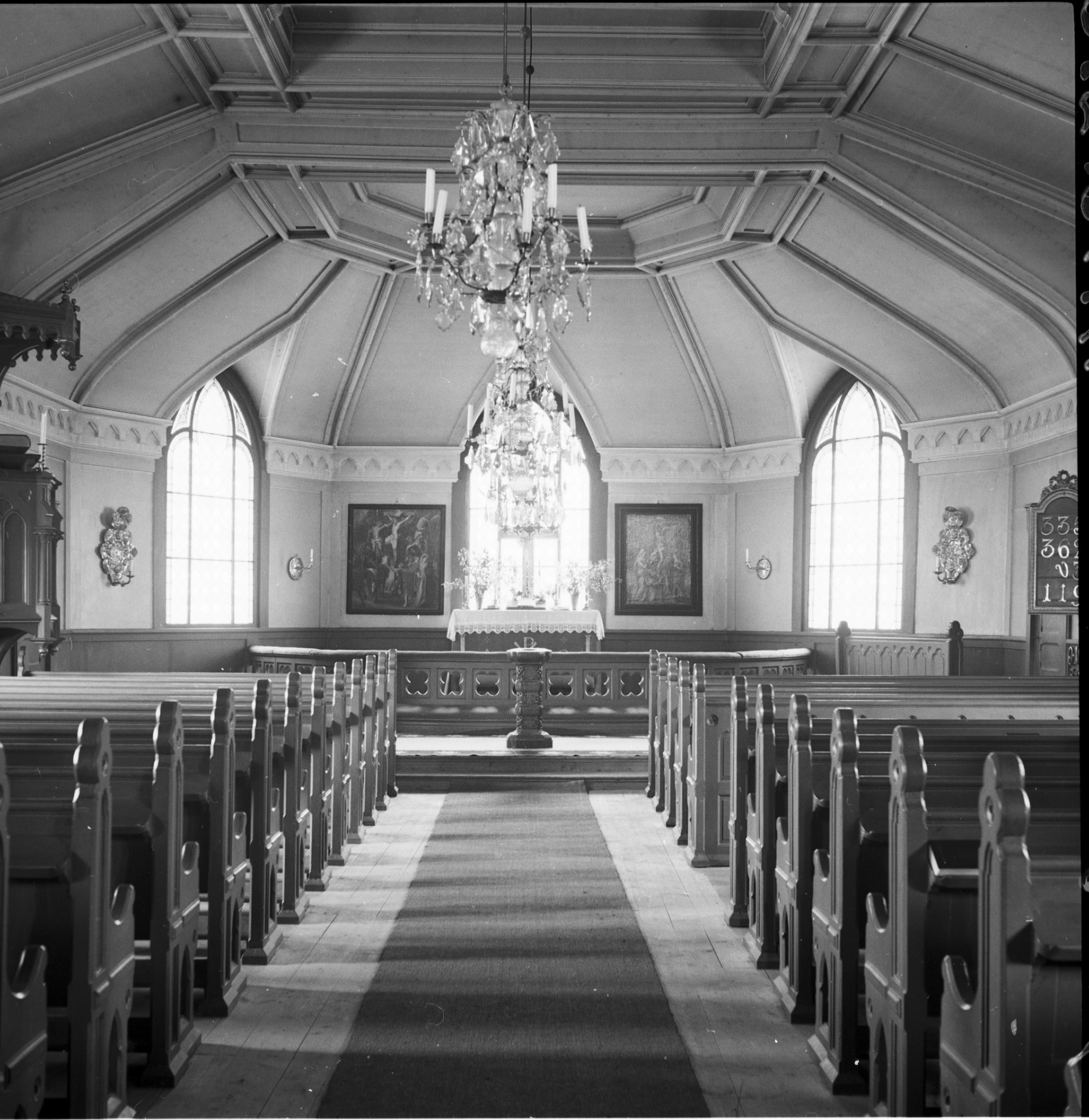 Nils Lagergren, Ljusterö kyrka
