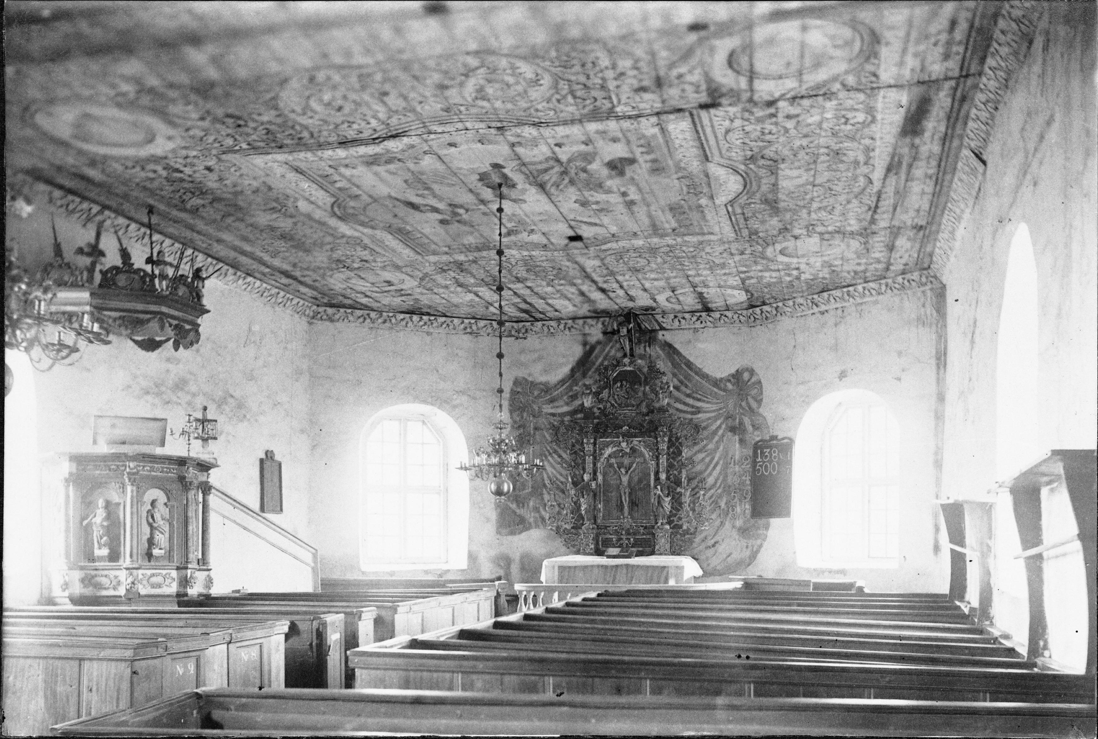 Sanfrid Welin, Flakebergs rivna kyrka