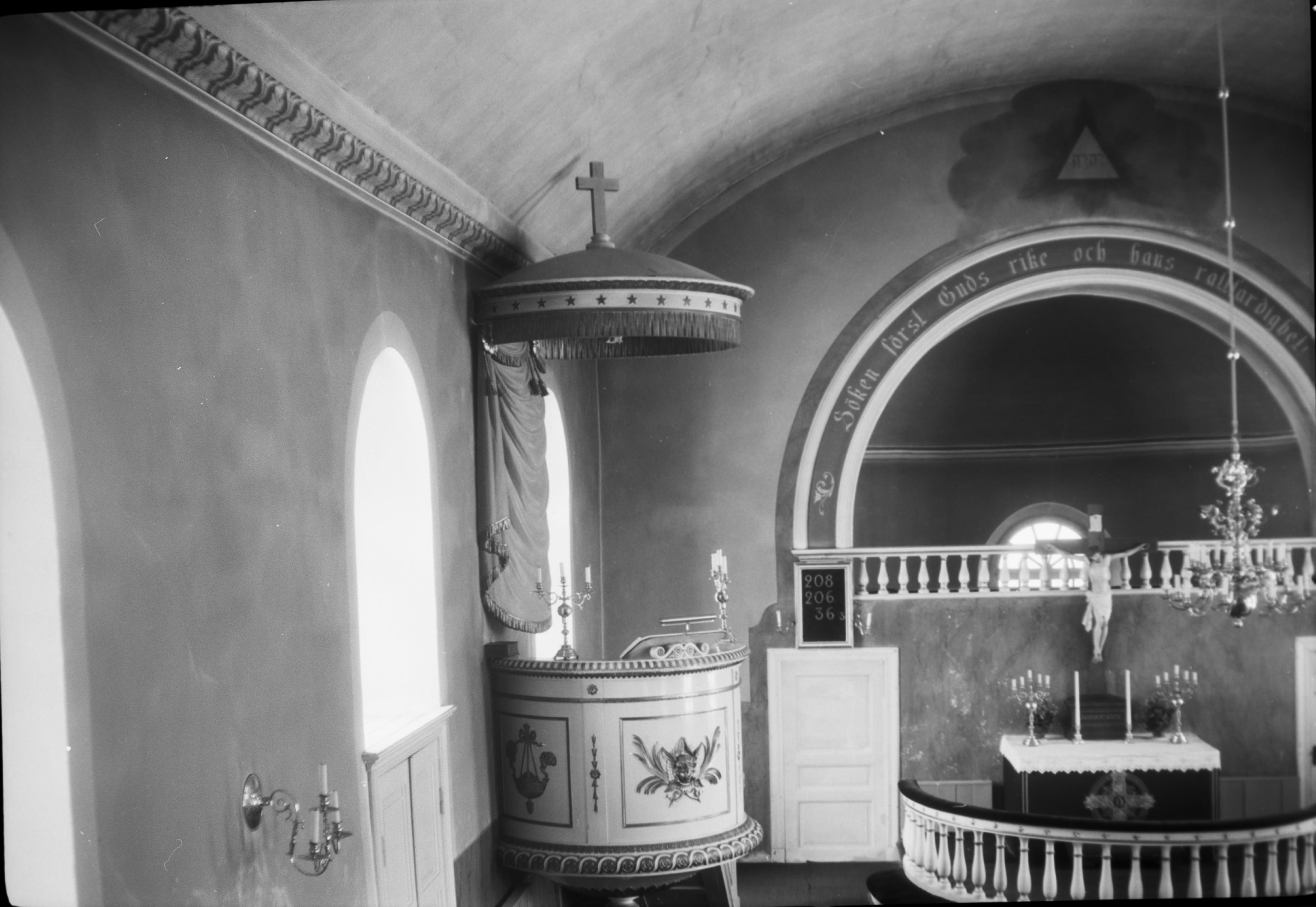 Axel Forssén, Trästena kyrka