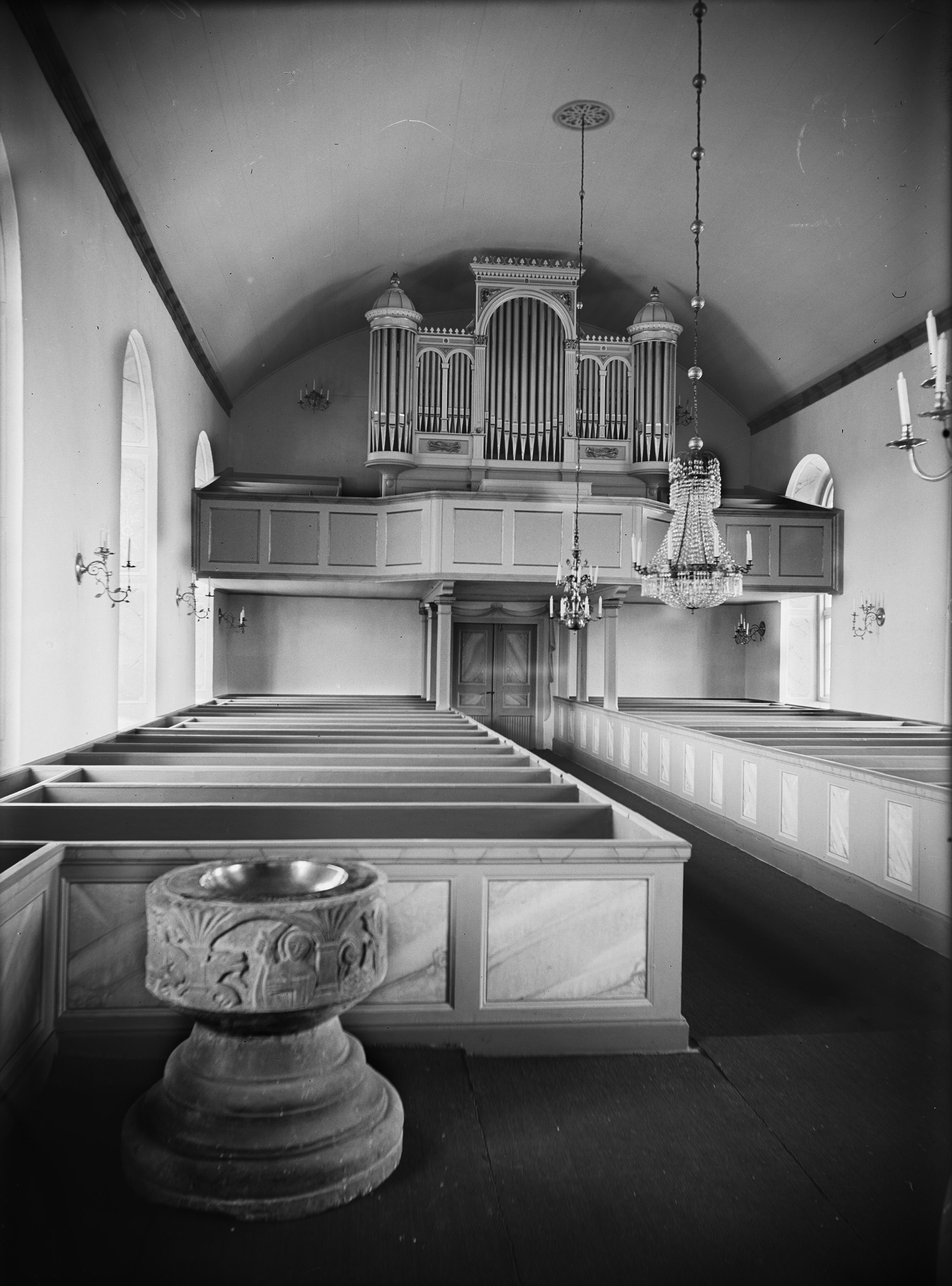Axel Forssén, Skölvene kyrka