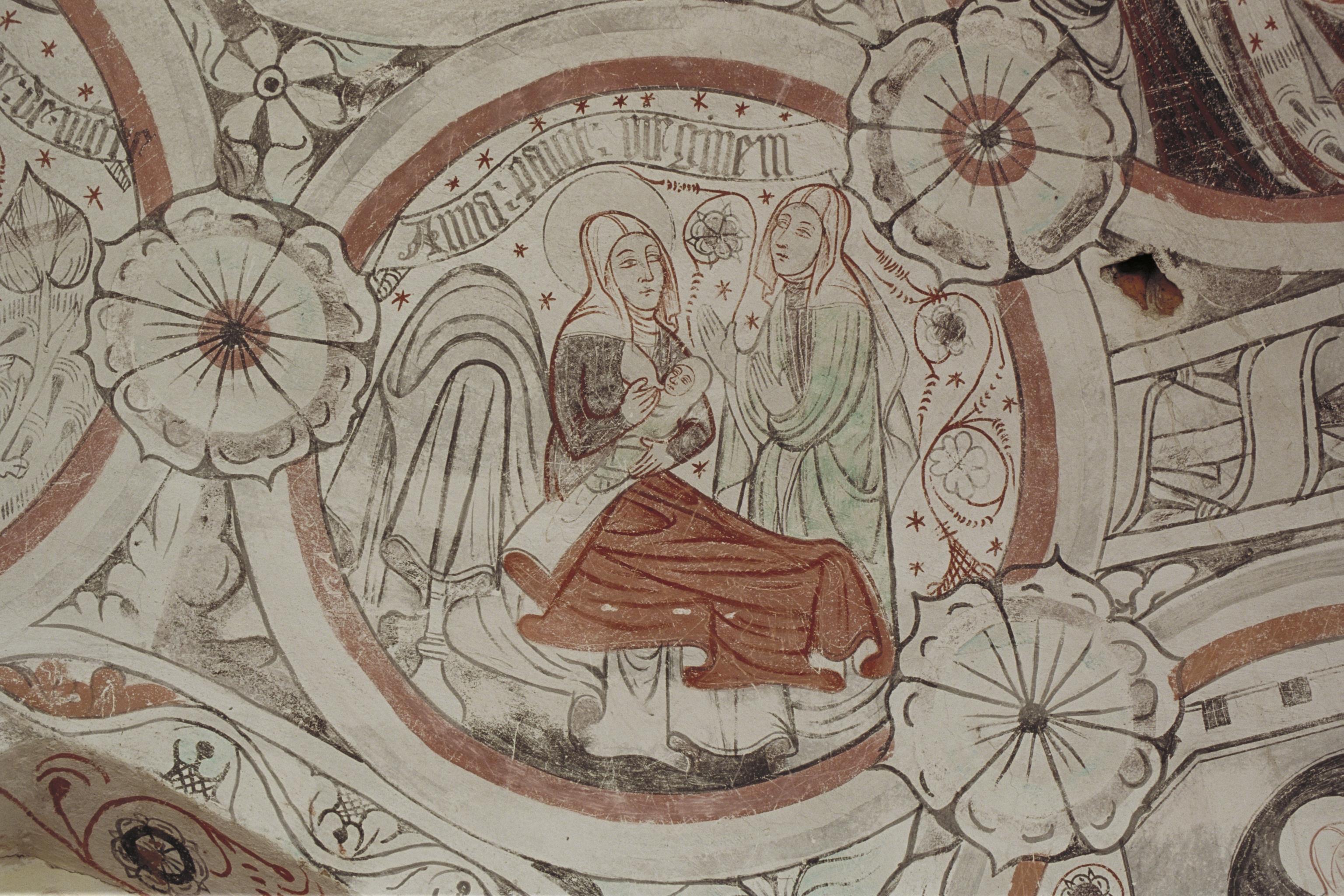 Bengt A Lundberg, Risinge gamla kyrka (Sankta Maria kyrka)