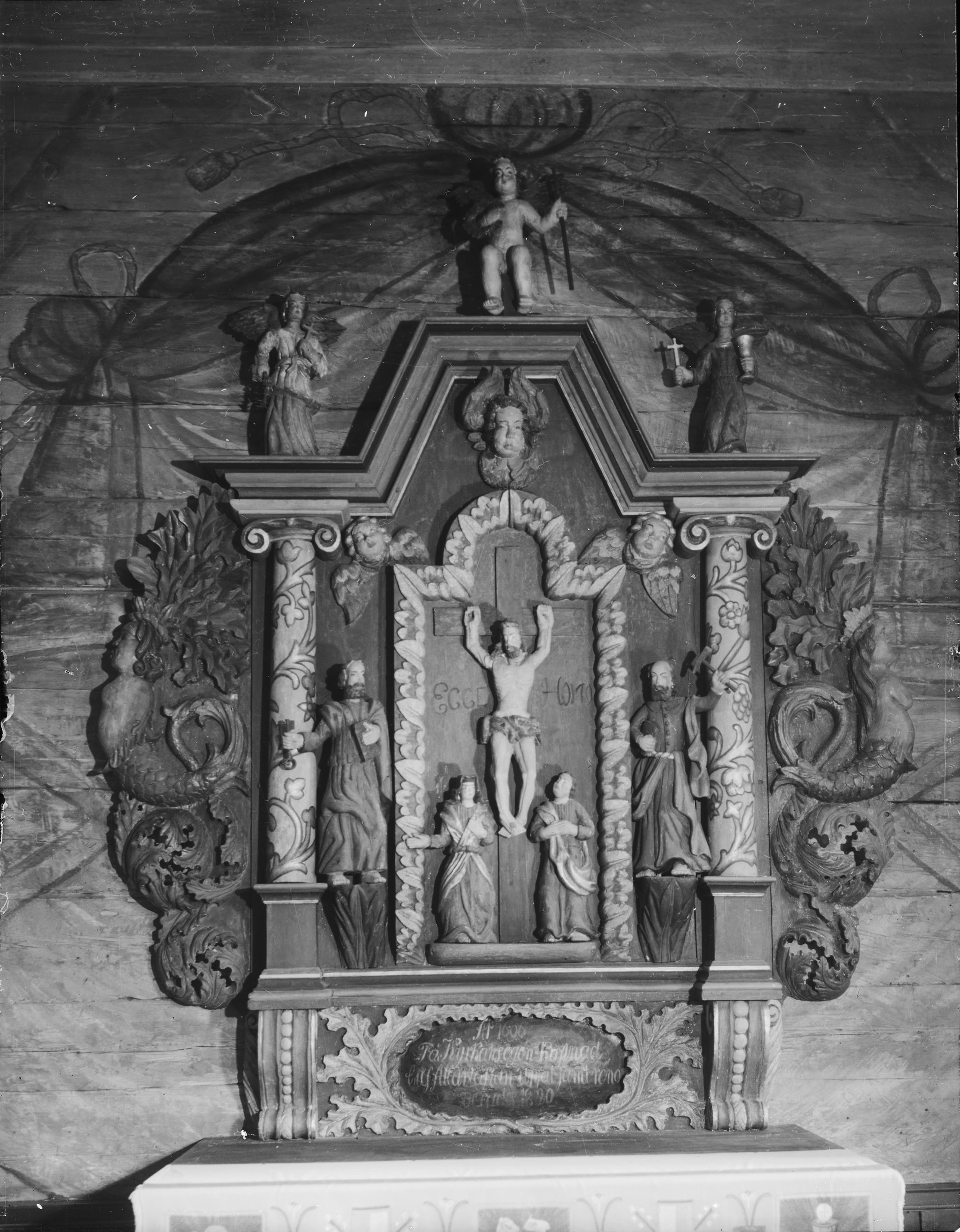 Olle Hellström, Älgarås kyrka
