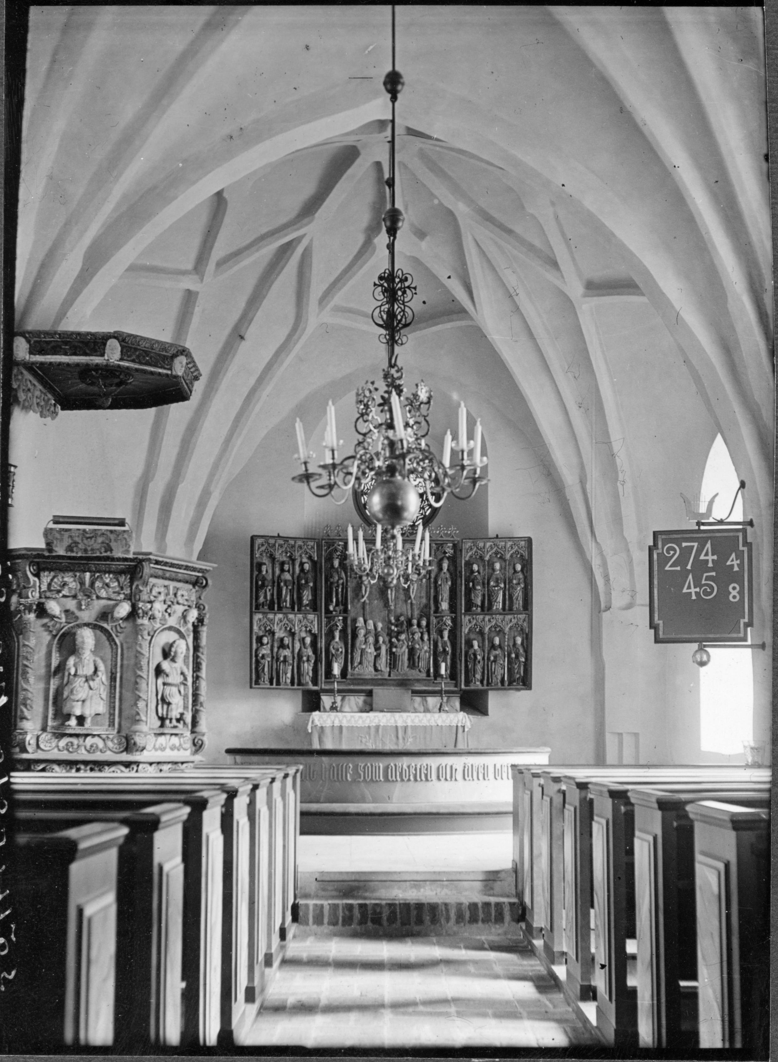 Einar Erici, Sättersta kyrka