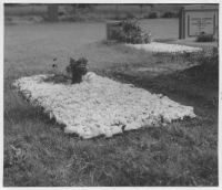 Töftedals kyrkogård, gravsten