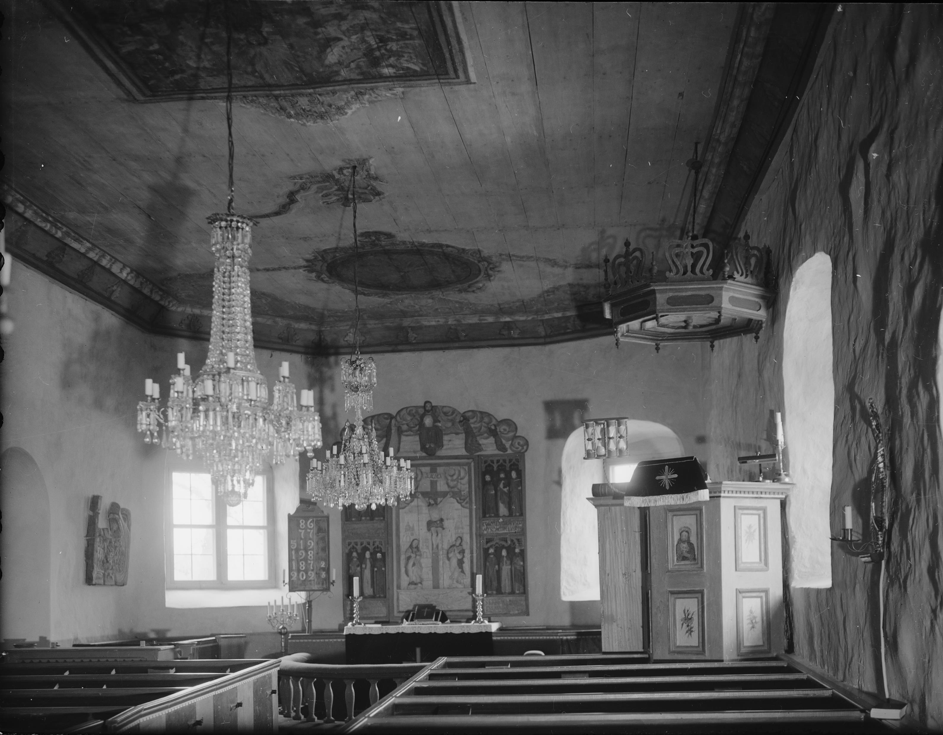 Olle Hellström, Vesene kyrka