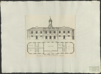 [Vänstra flygeln vid Drottningholm].[Bild]