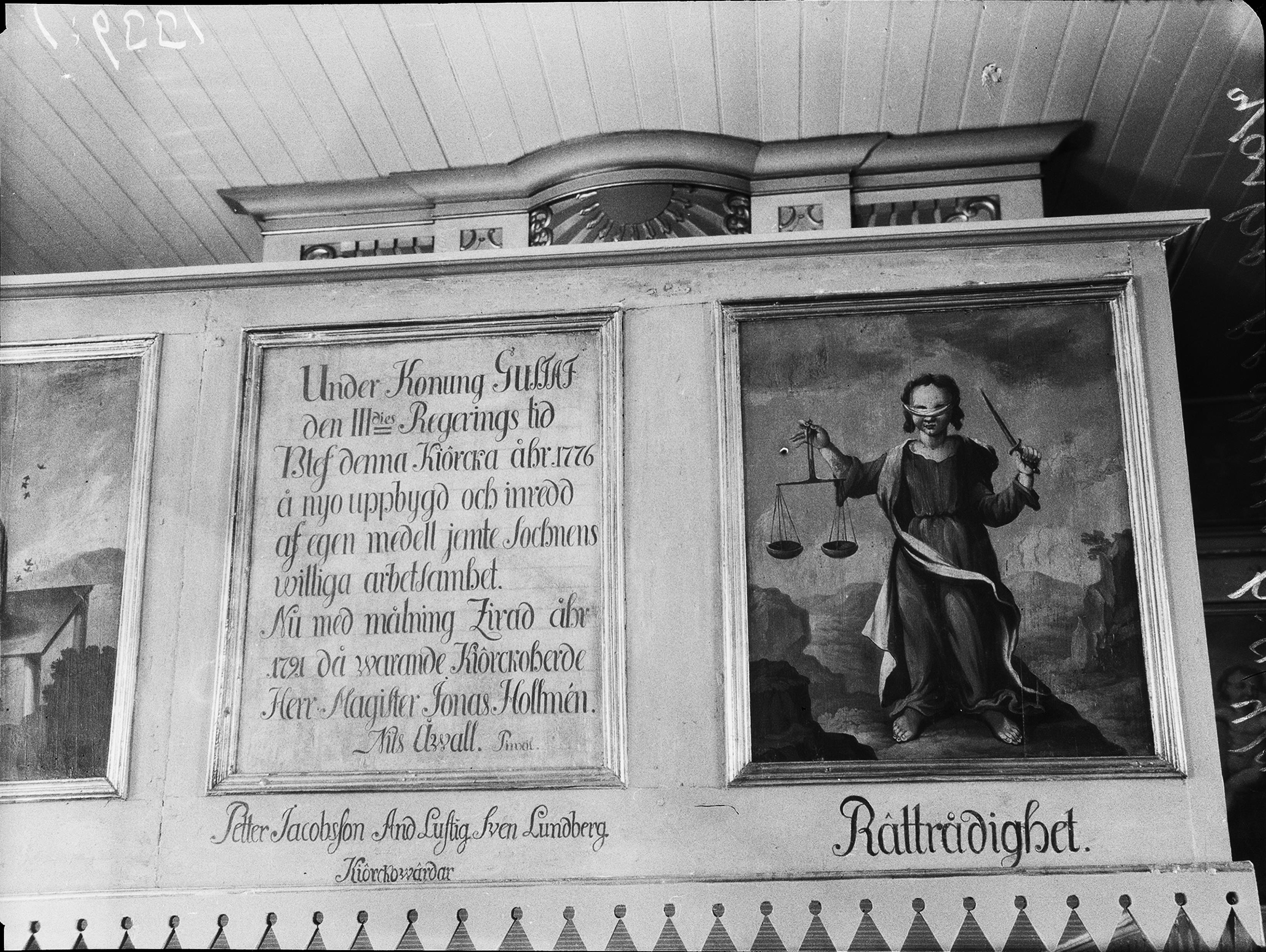 K. J. R. Johansson, Laske-Vedums kyrka