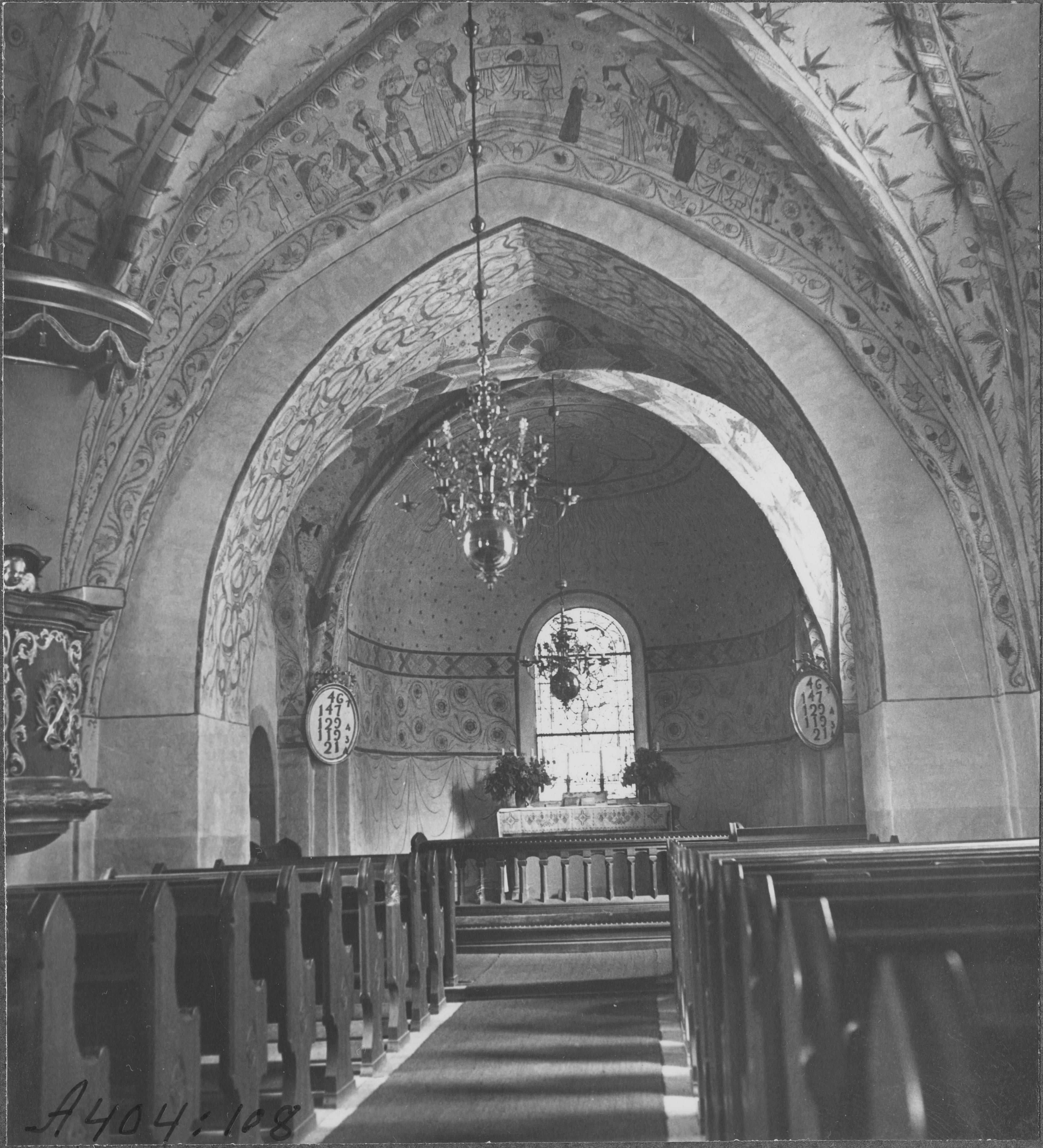 Gustaf Ewald, Kaga kyrka
