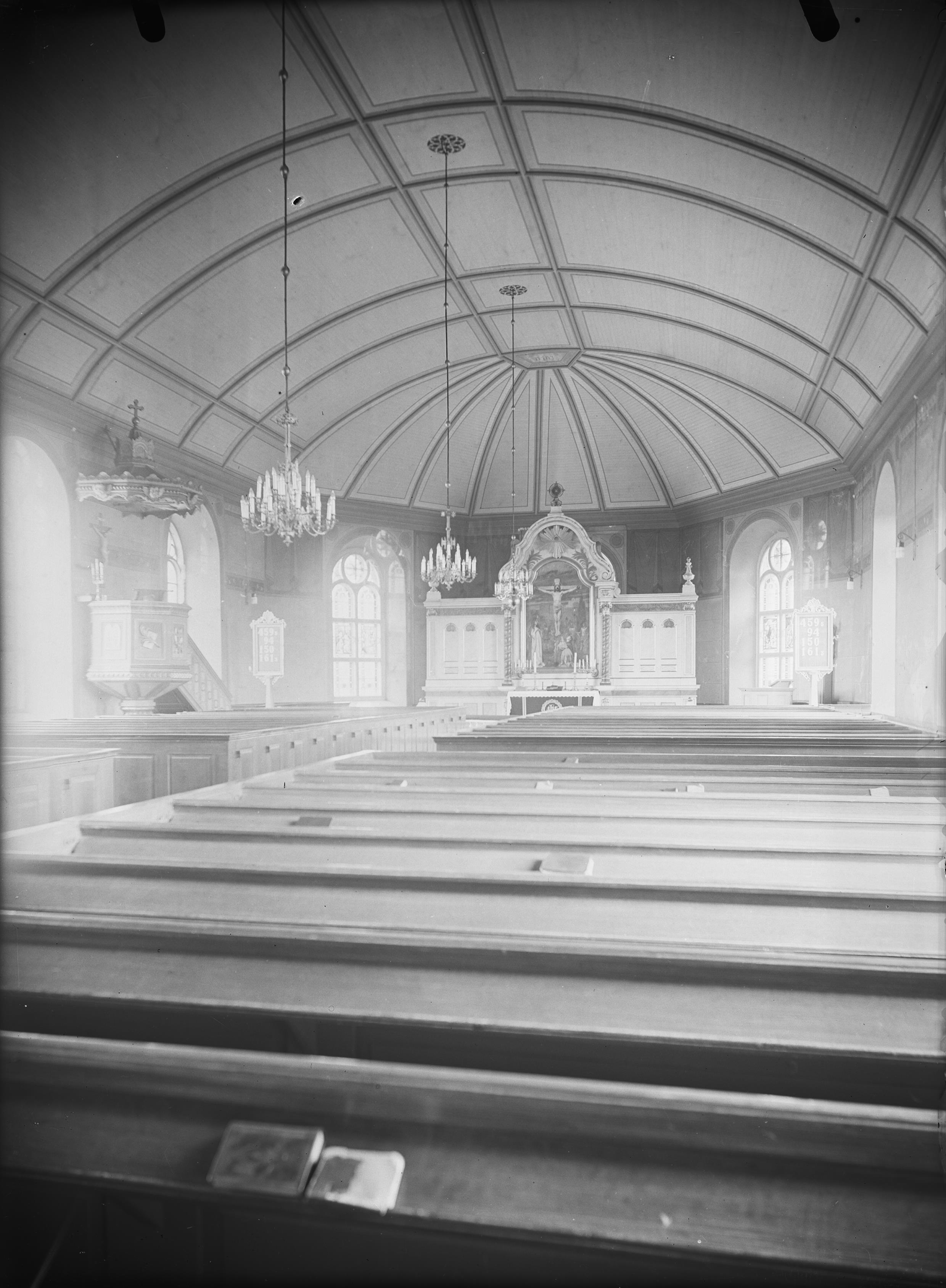 Axel Forssén, Backa kyrka