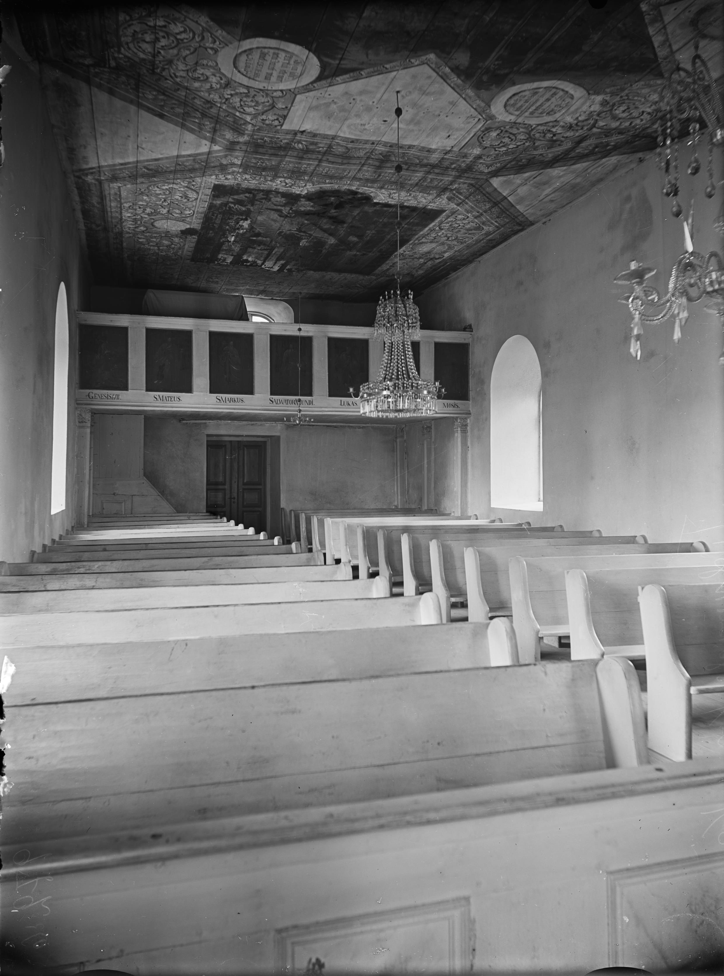 Axel Forssén, Tidavads kyrka