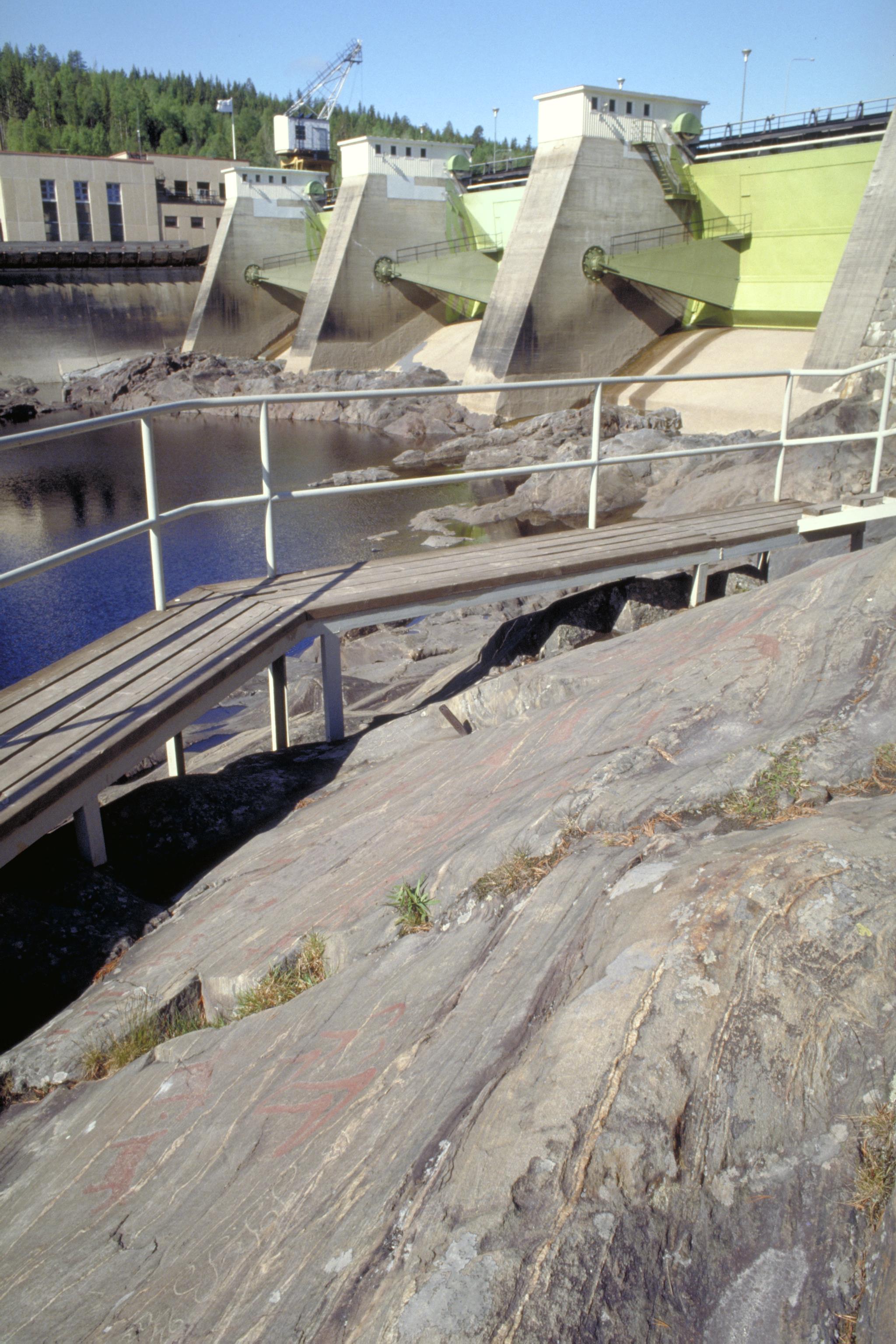 Gabriel Hildebrand, Nämforsen, hällristningsområde