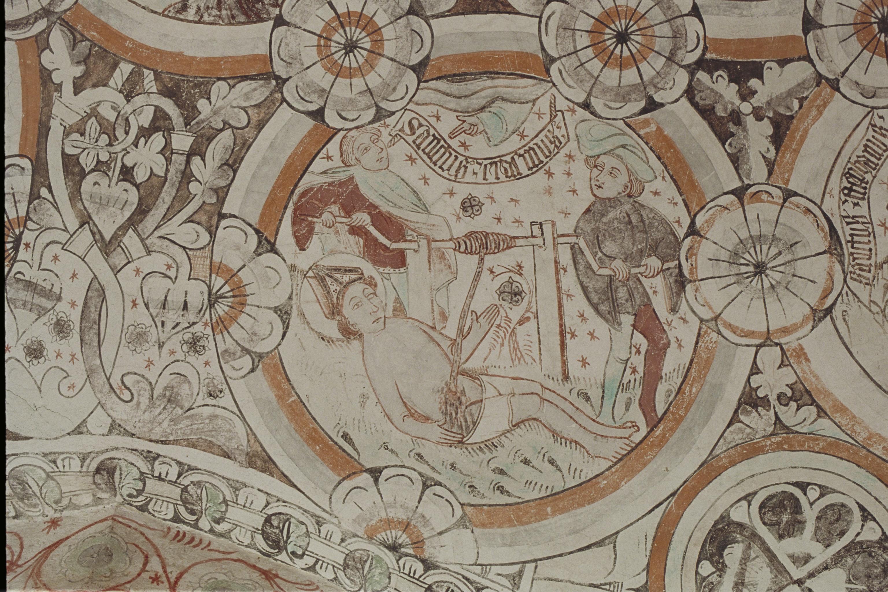 Bengt A Lundberg, Risinge gamla kyrka (Sankta Maria kyrka)