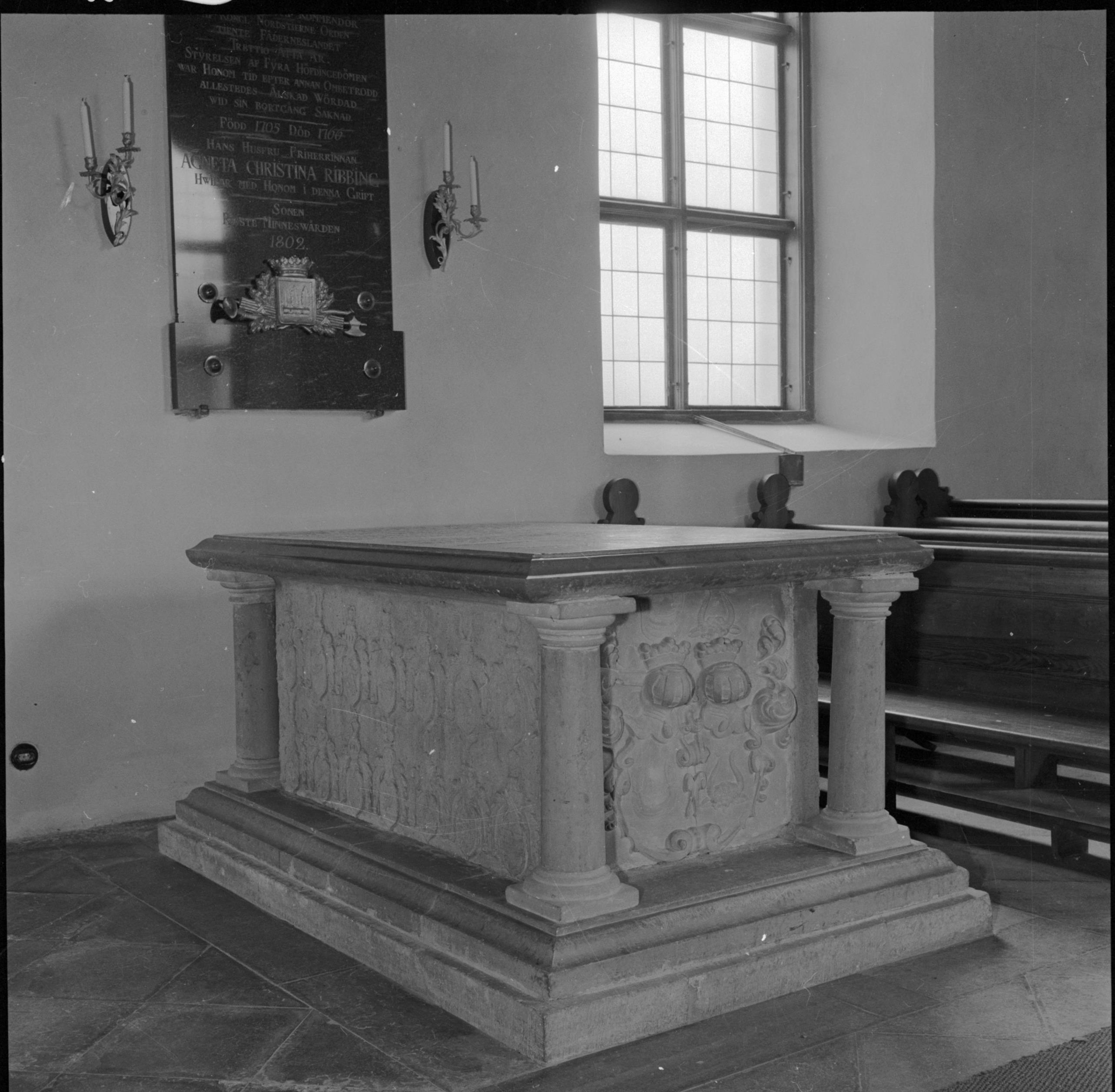 Nils Lagergren, Rinkaby kyrka