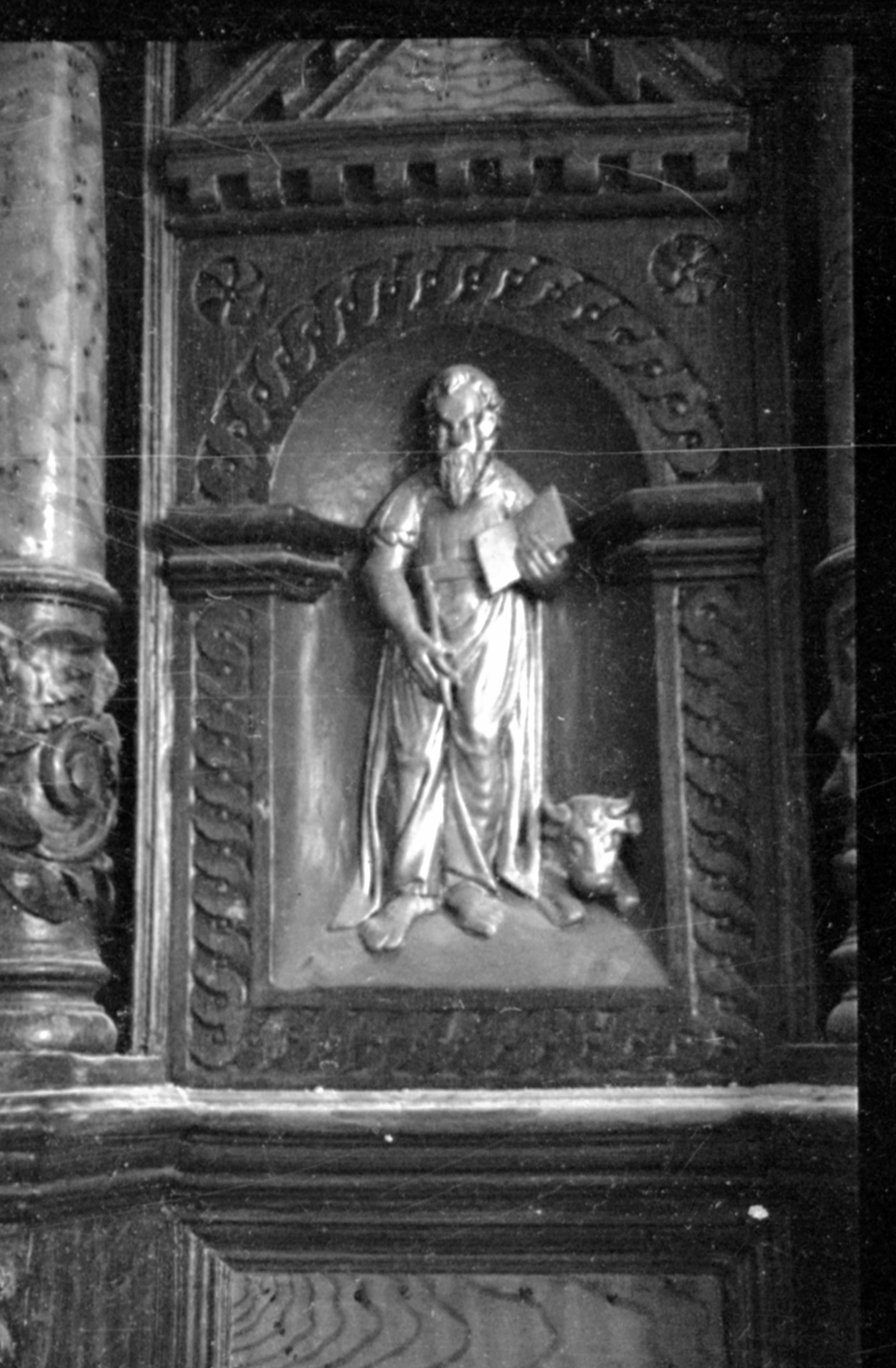 Osvald Owald, Skivarp, Sankt Laurentius kyrka