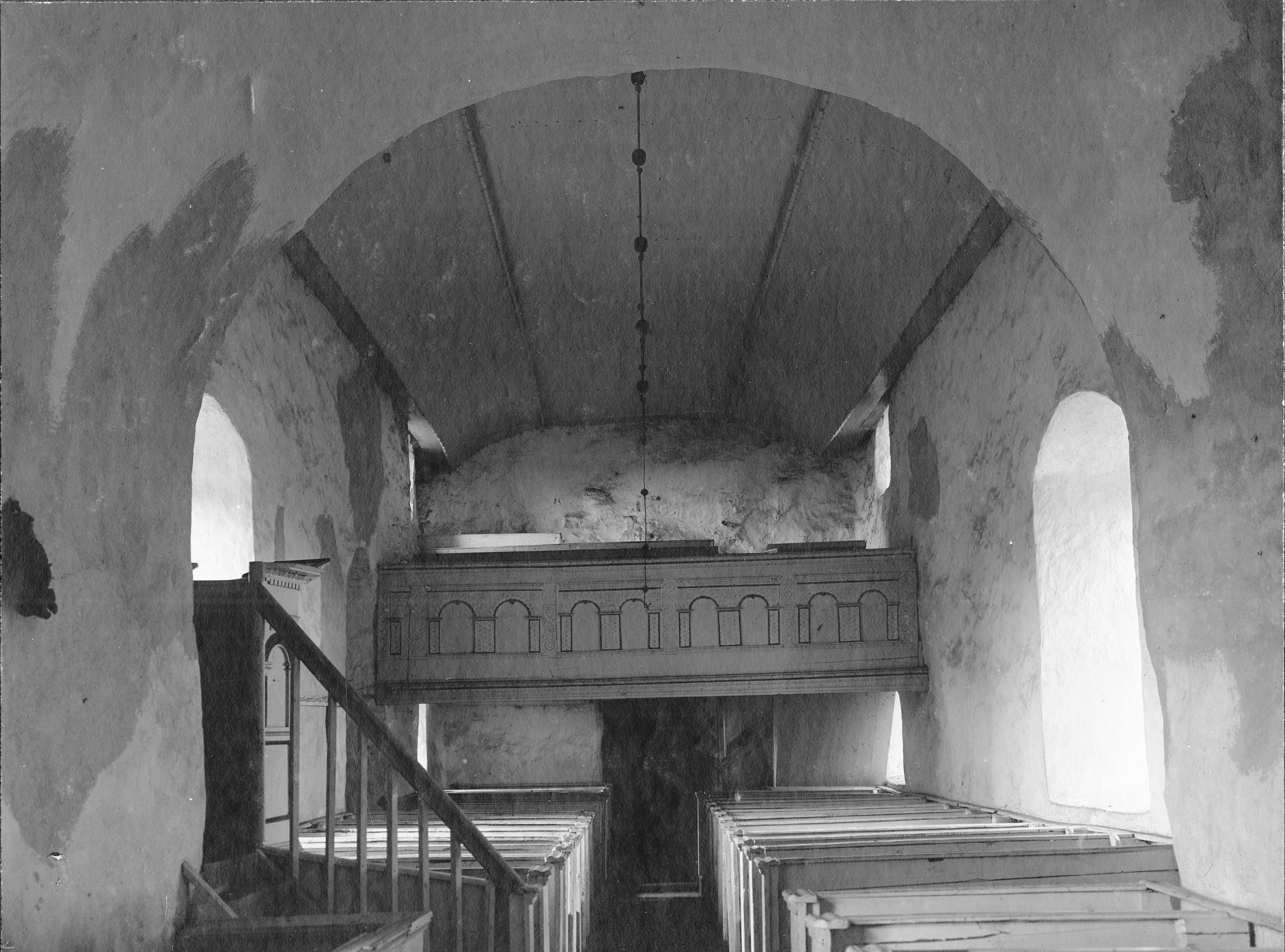 Gustaf Ewald, Eriksbergs gamla kyrka