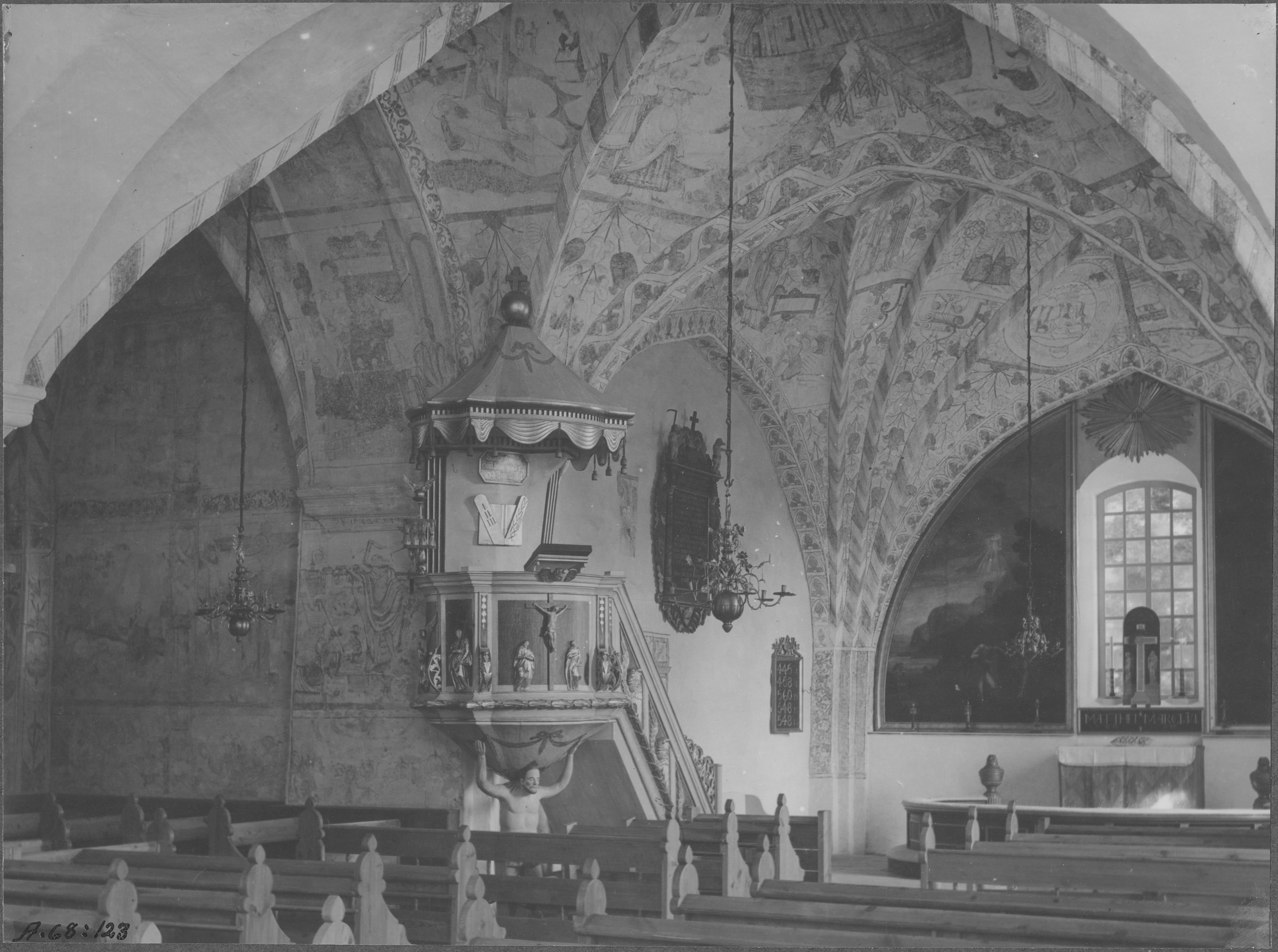 Iwar Anderson, Vårdsbergs kyrka
