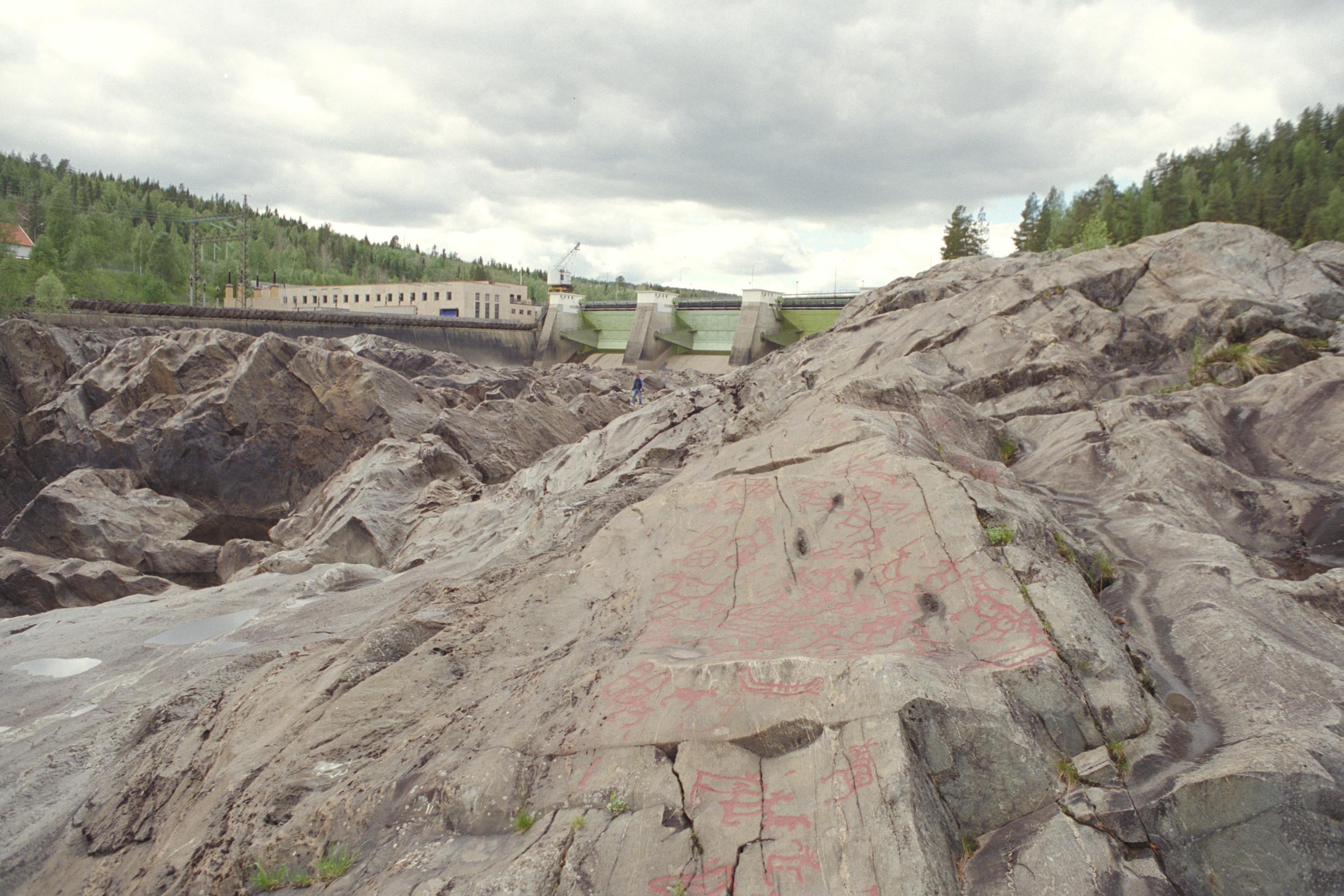 Bengt A Lundberg, Nämforsen, hällristningsområde