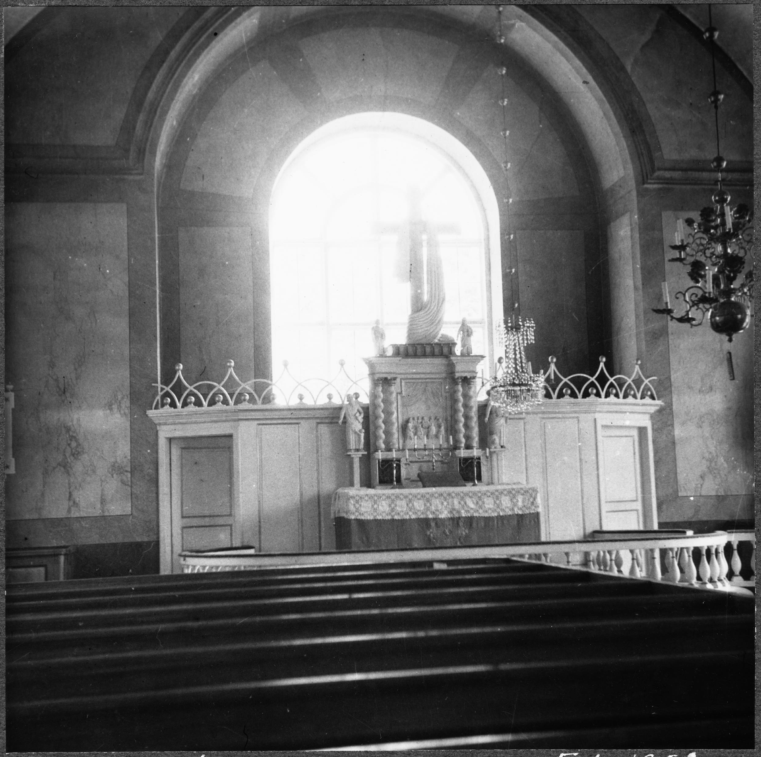 Olle Hellström, Kölingareds kyrka