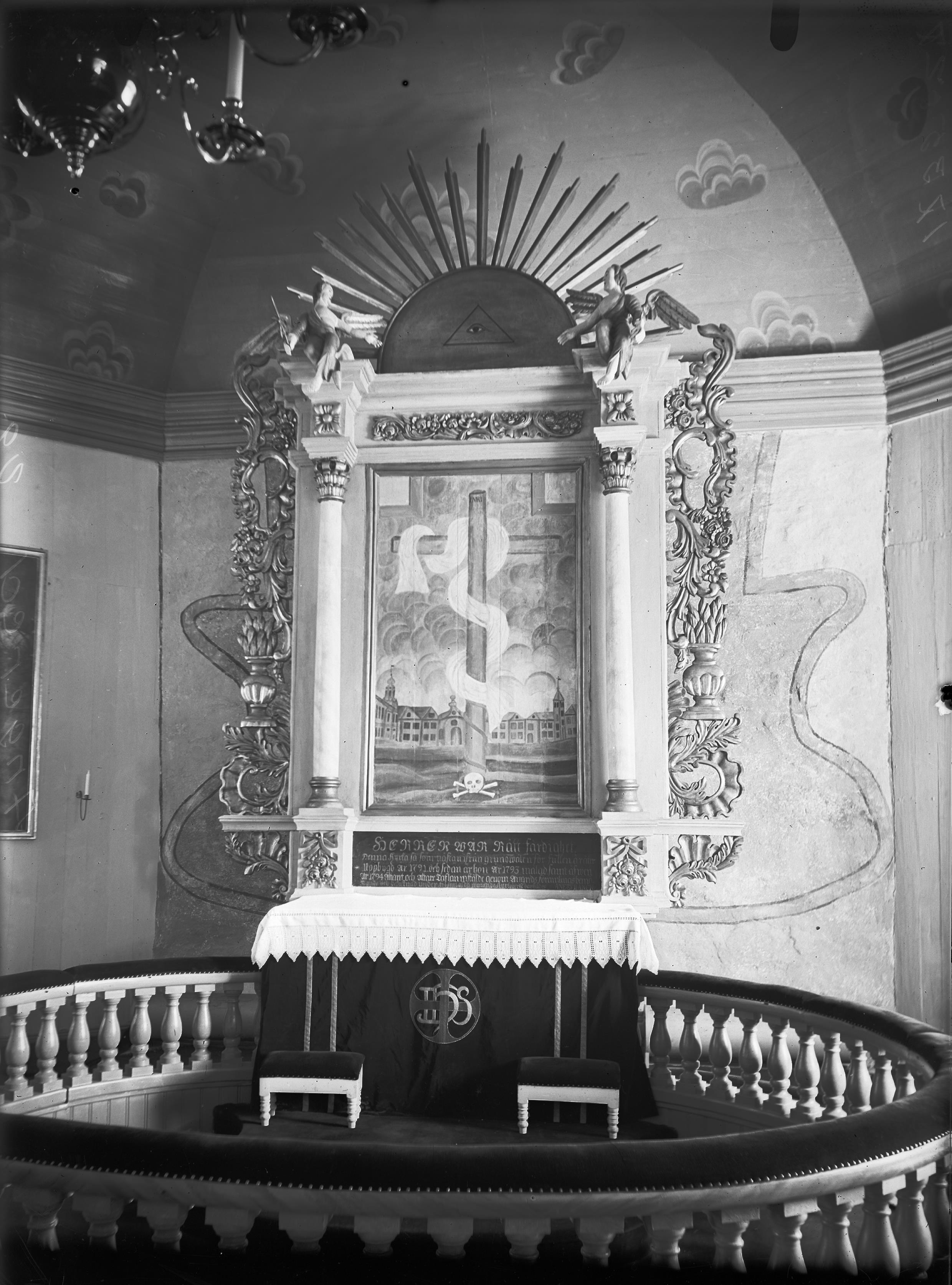 Axel Forssén, Angereds kyrka