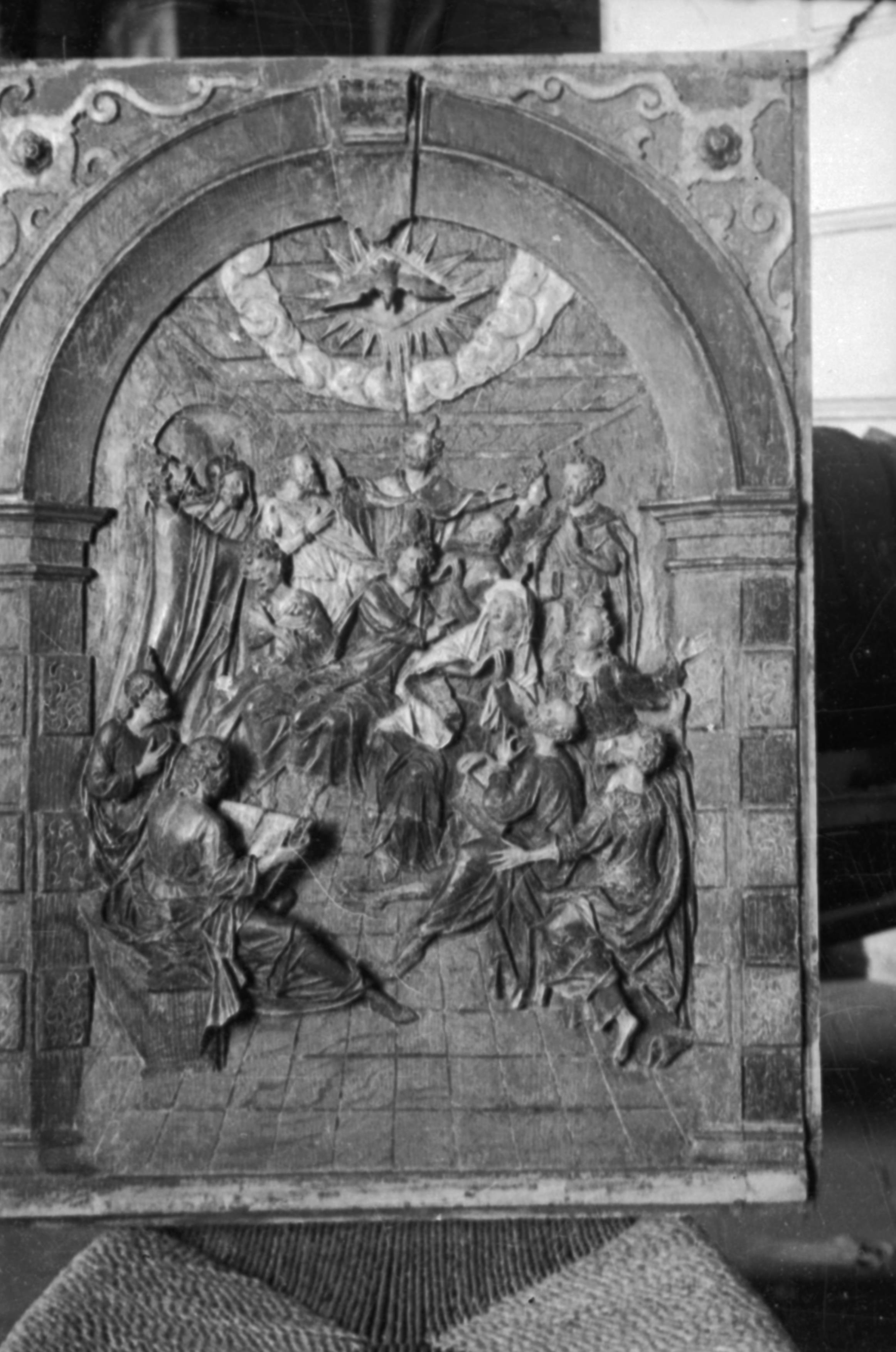 Osvald Owald, Stora Köpinge kyrka