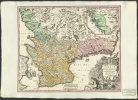 Nova tabula Scaniæ, quæ est Gothia Australis Provincias Scaniam, Hallandiam et Blekingiam.[Kartografiskt material]