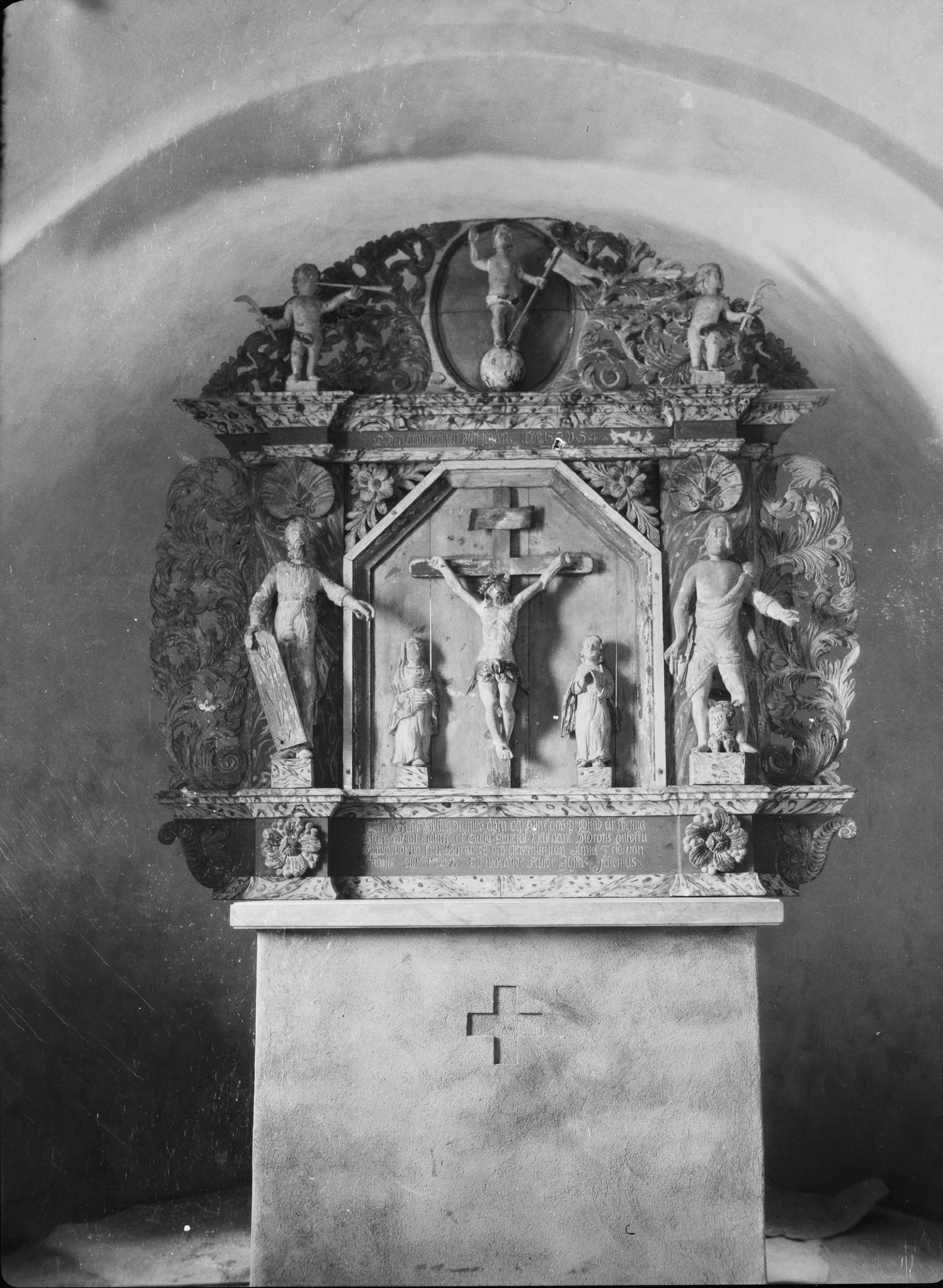 K. J. R. Johansson, Skörstorps kyrka